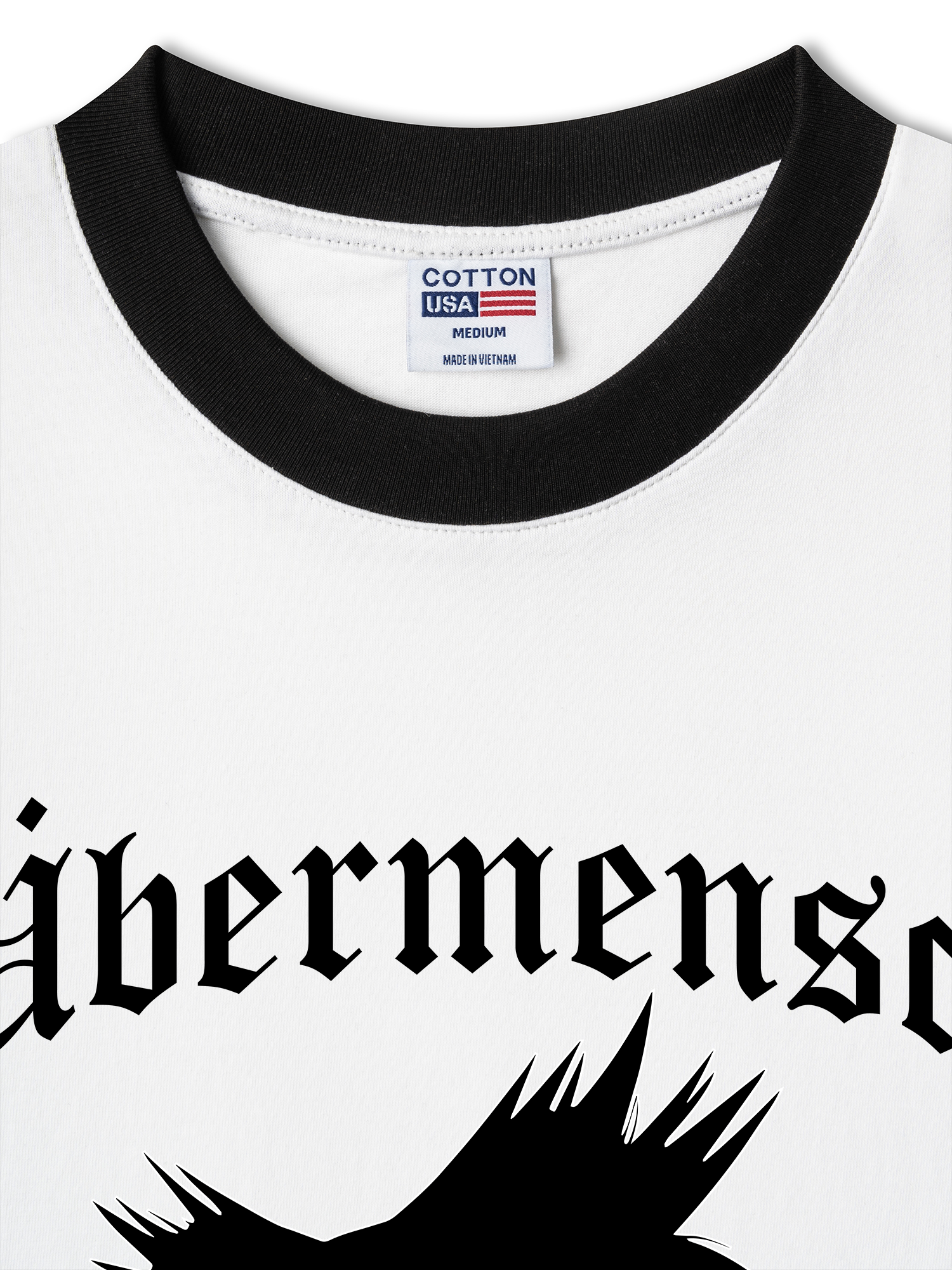 Áo Thun Ringer Relaxed Fit Cartoon GD Ubermensch