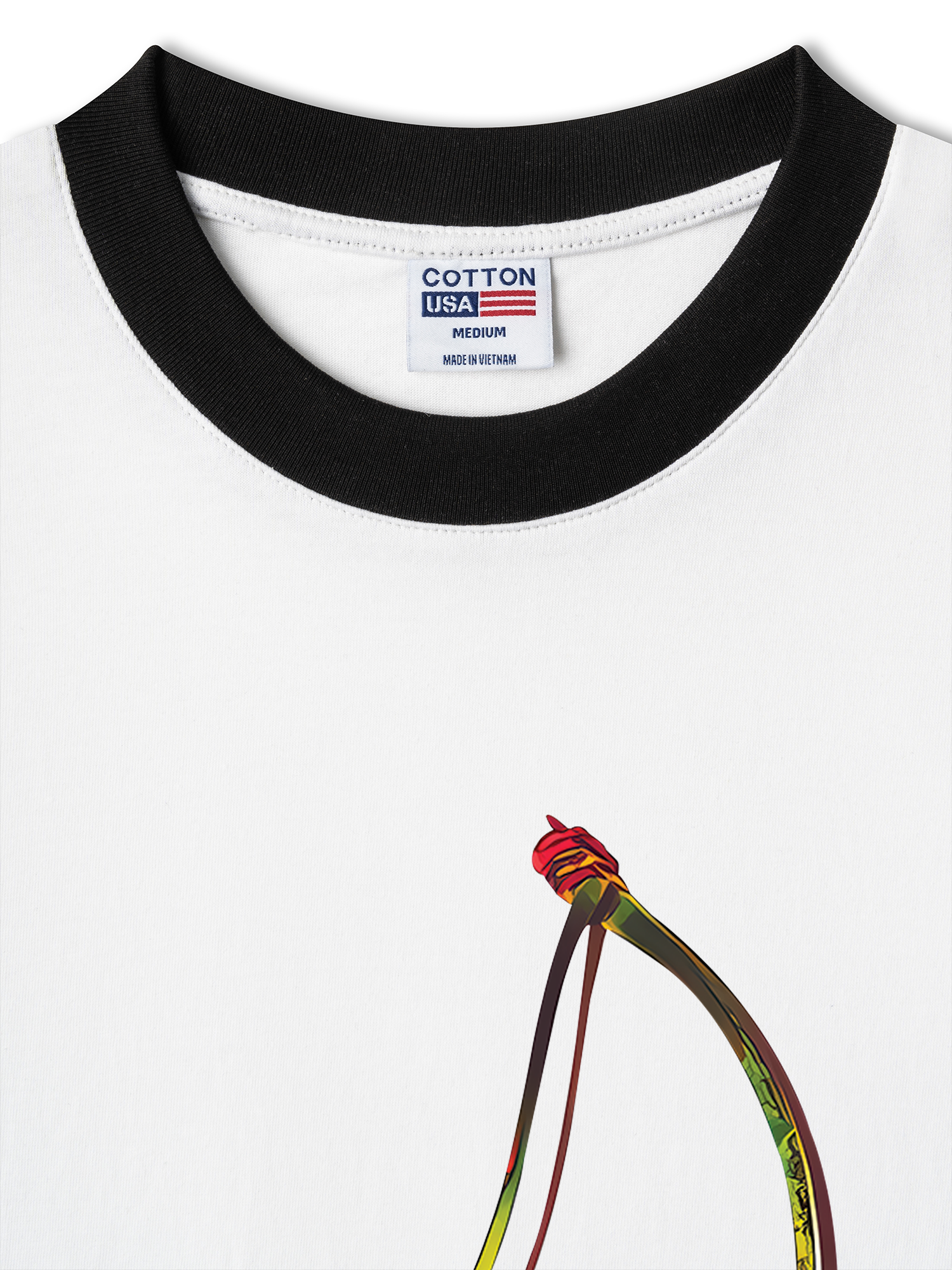 Áo Thun Ringer Relaxed Fit Cherry Bomb