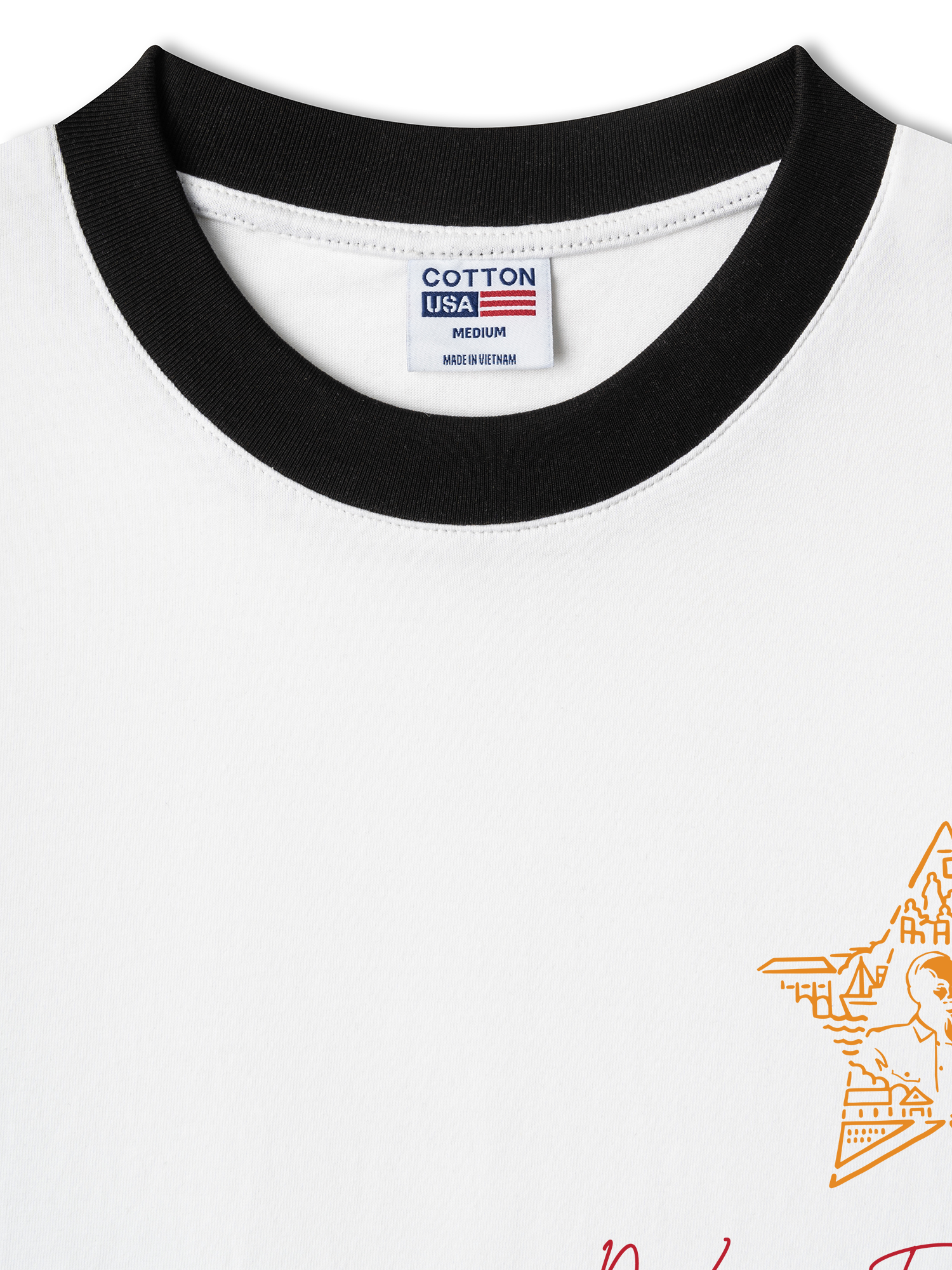 Áo Thun Ringer Relaxed Fit Quốc Khánh 02.09