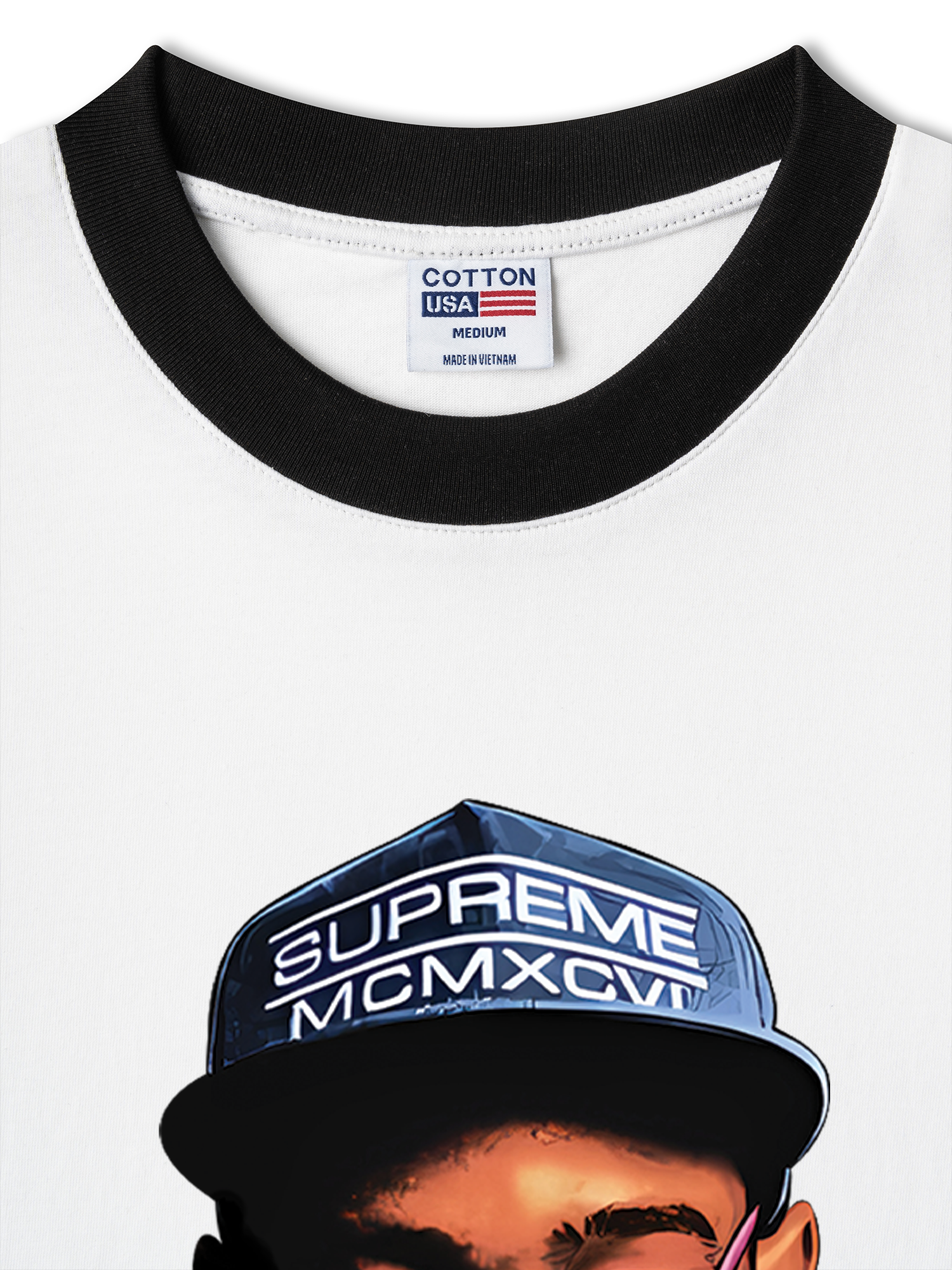 Áo Thun Ringer Relaxed Fit Call Me When You Get Lost Tyler