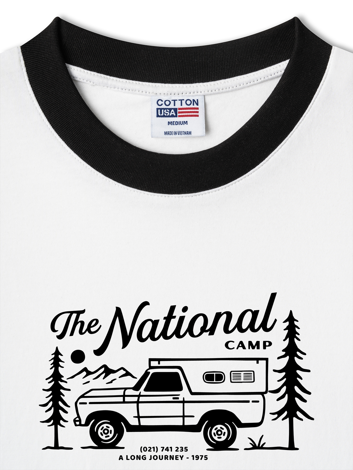 Áo Thun Ringer Relaxed Fit The National Camp