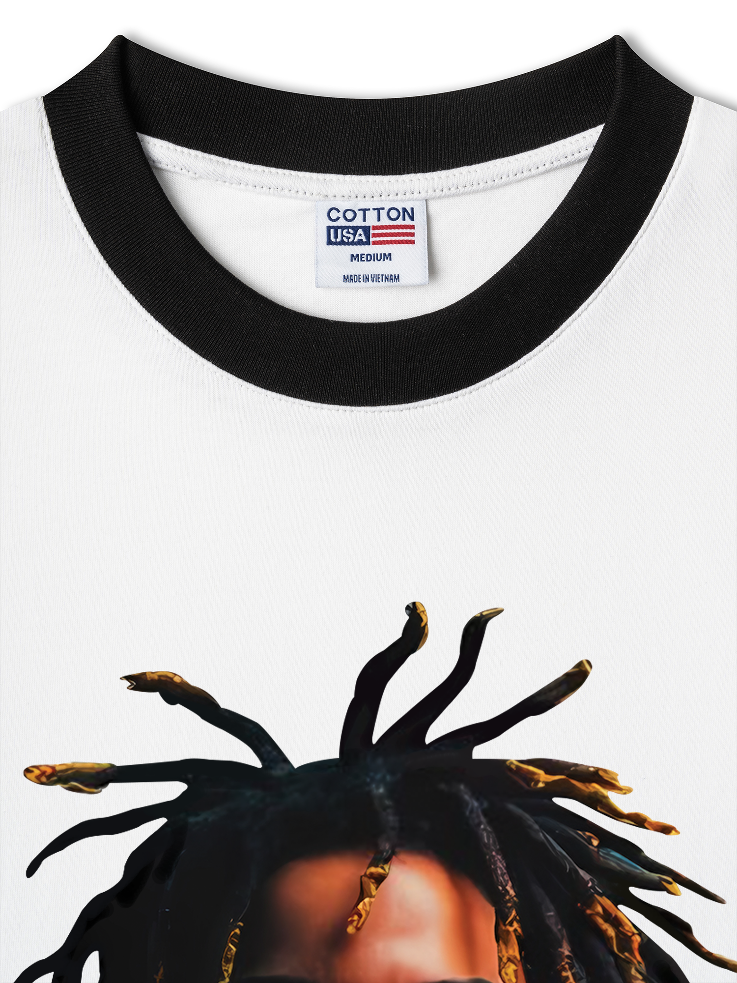 Áo Thun Ringer Relaxed Fit Rapper STAY RICH