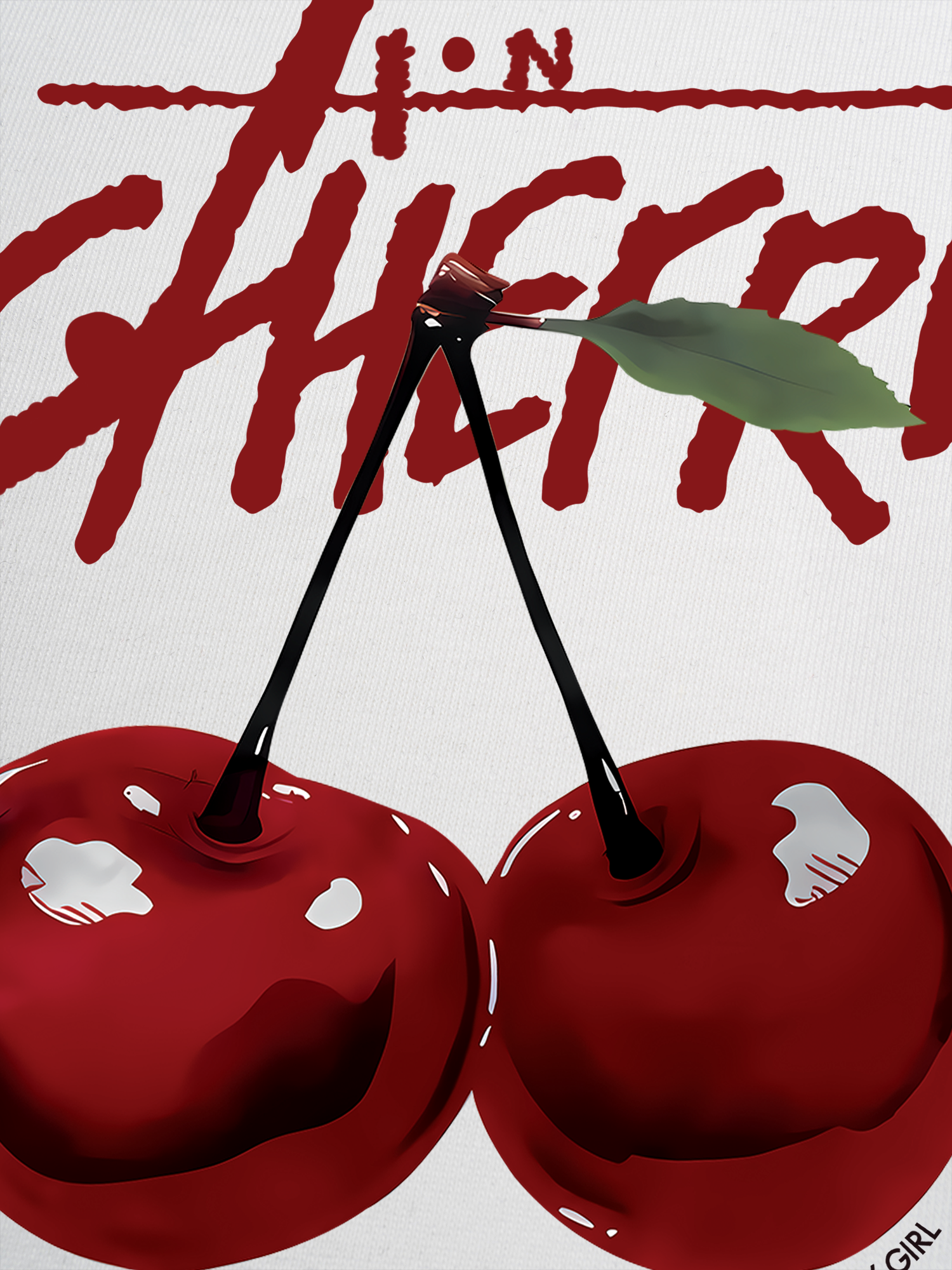 Áo Thun Ringer Relaxed Fit Cherry X Cotton USA