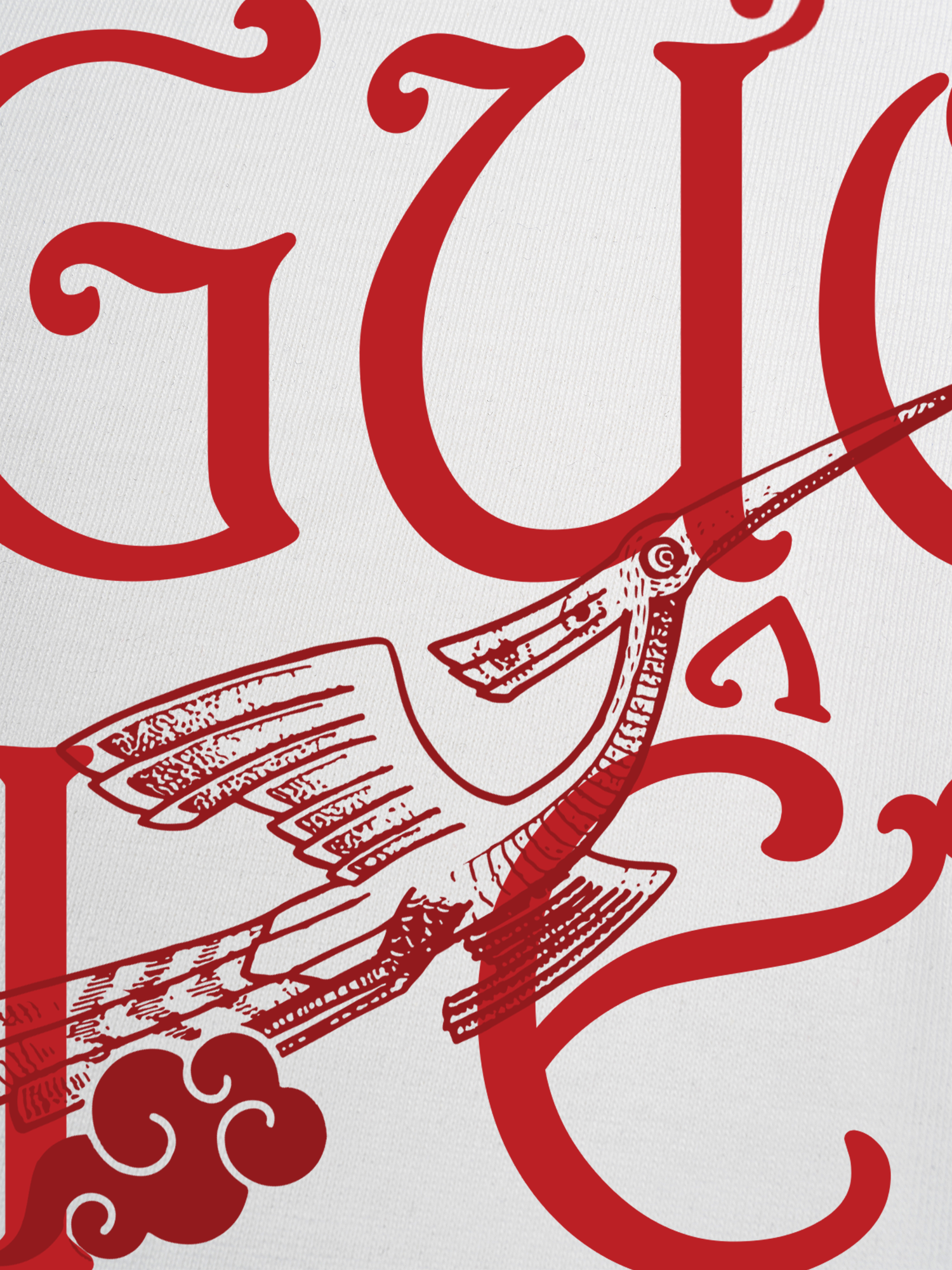 Áo Thun Ringer Relaxed Fit Người Việt - Máu Đỏ Da Vàng