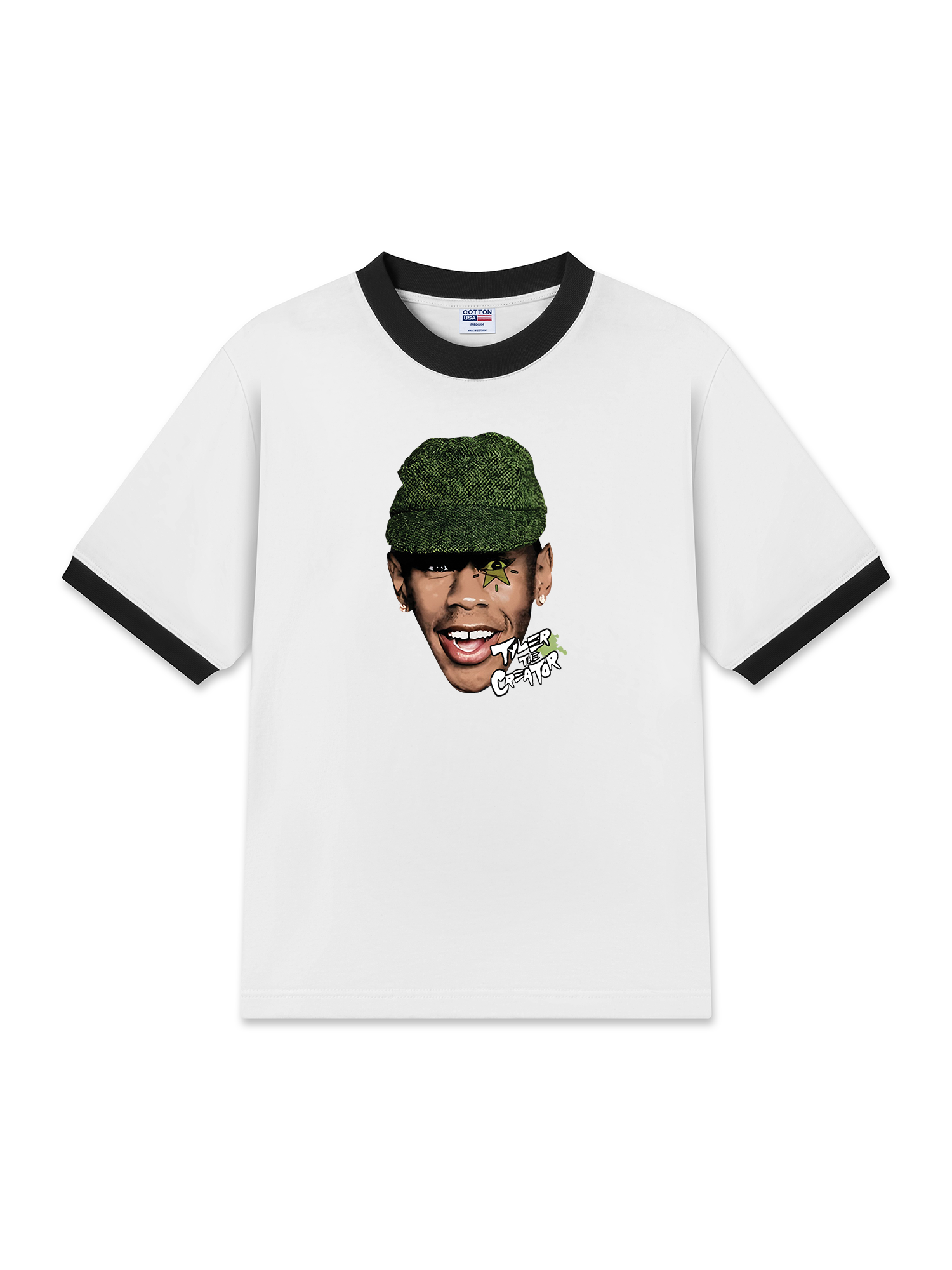 Áo Thun Ringer Relaxed Fit Rapper  Tyler Are We Still Friends