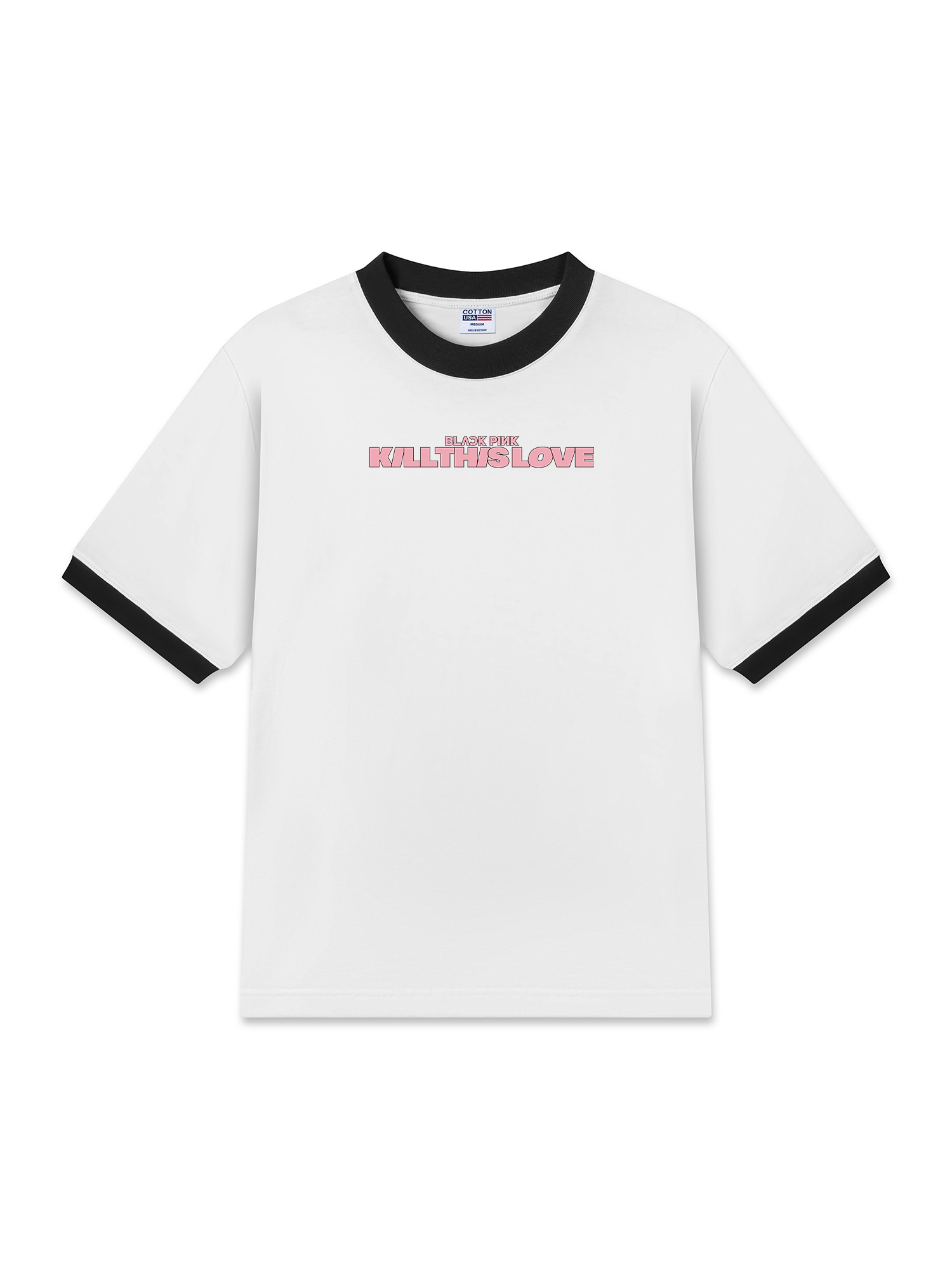 Áo Thun Ringer Relaxed Fit Idols Kill This Love