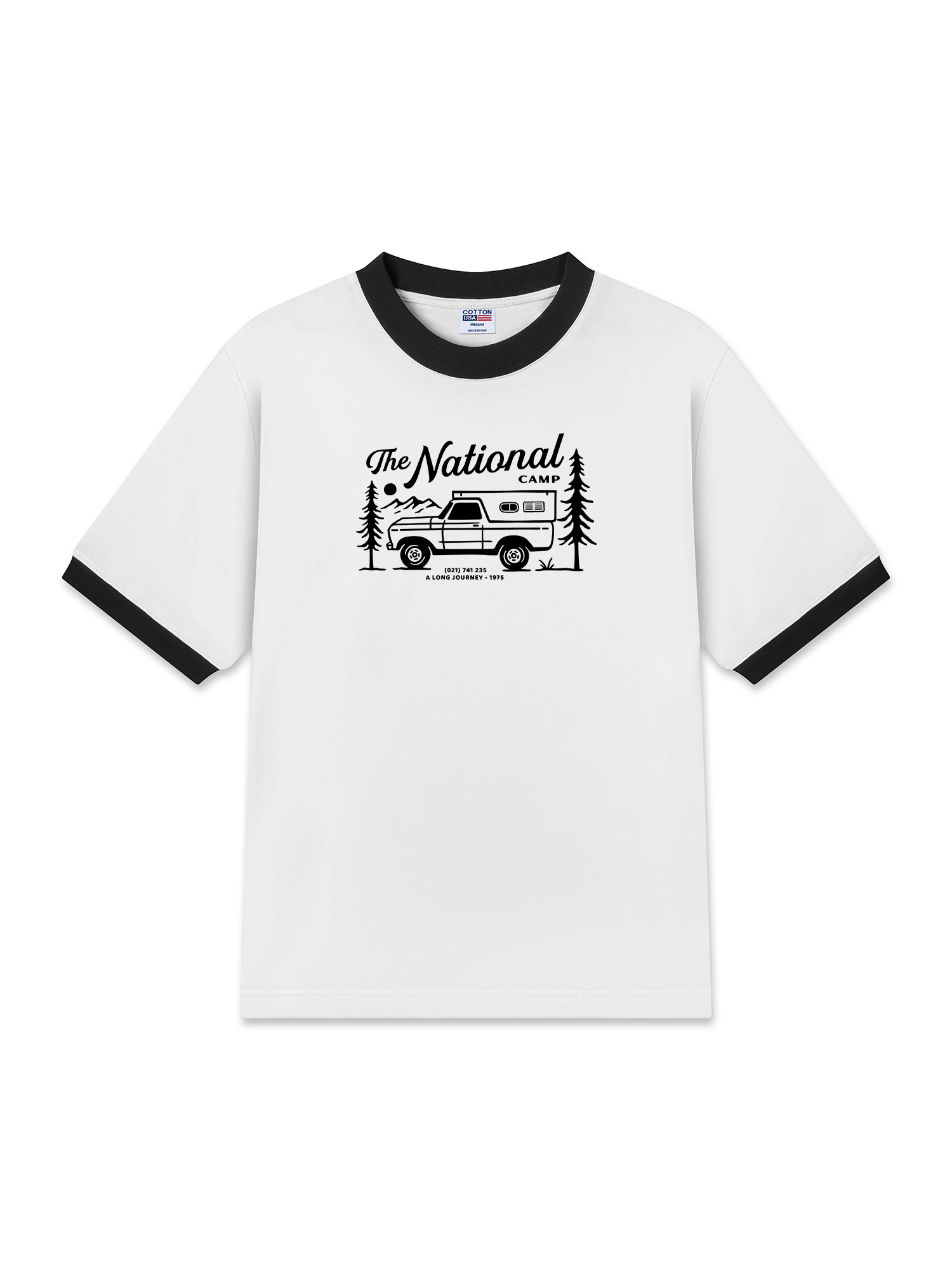 Áo Thun Ringer Relaxed Fit The National Camp