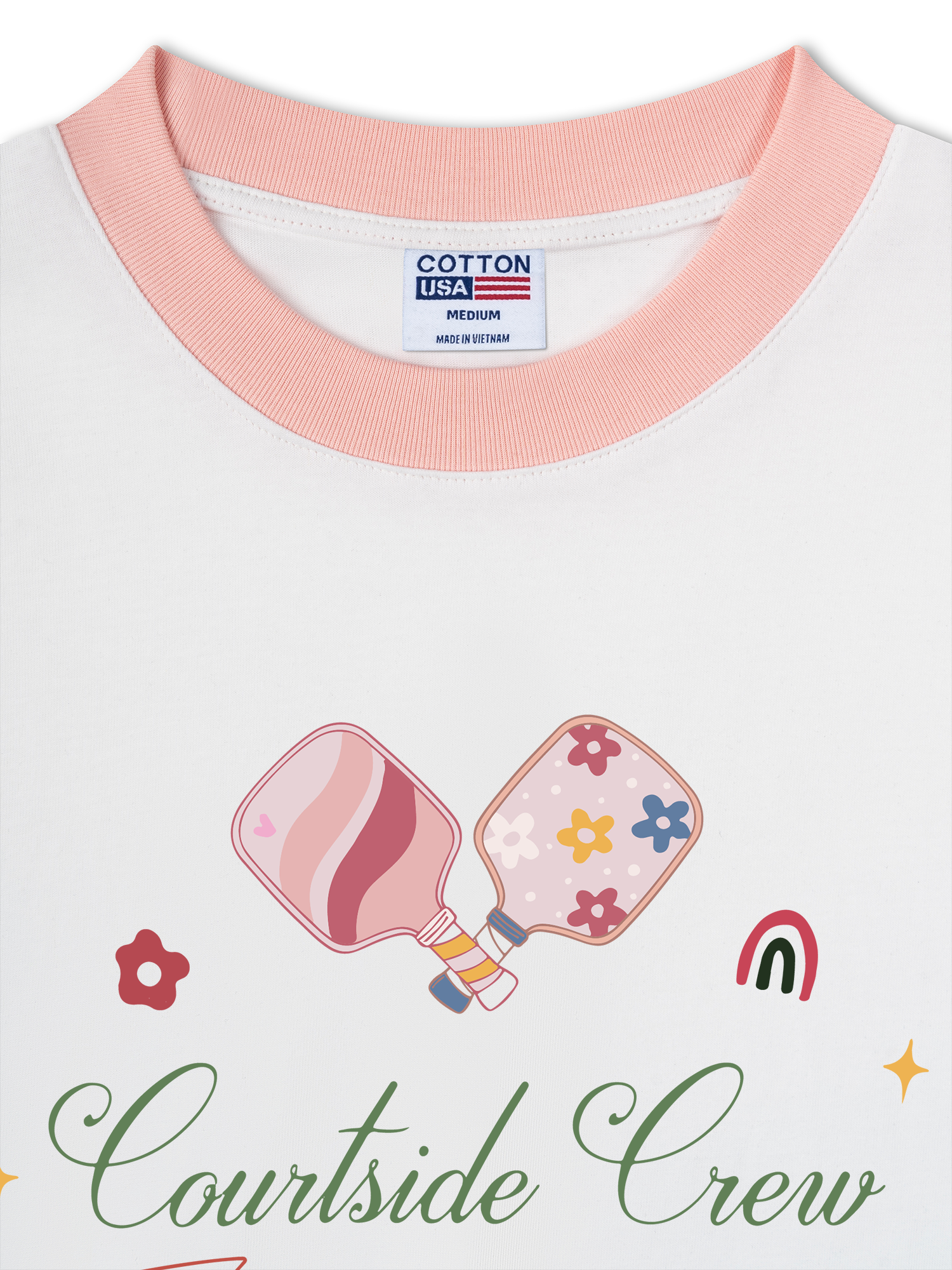 Áo Thun Ringer Relaxed Fit Coutside Crew