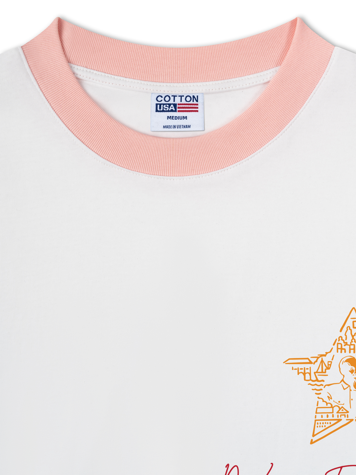 Áo Thun Ringer Relaxed Fit Quốc Khánh 02.09