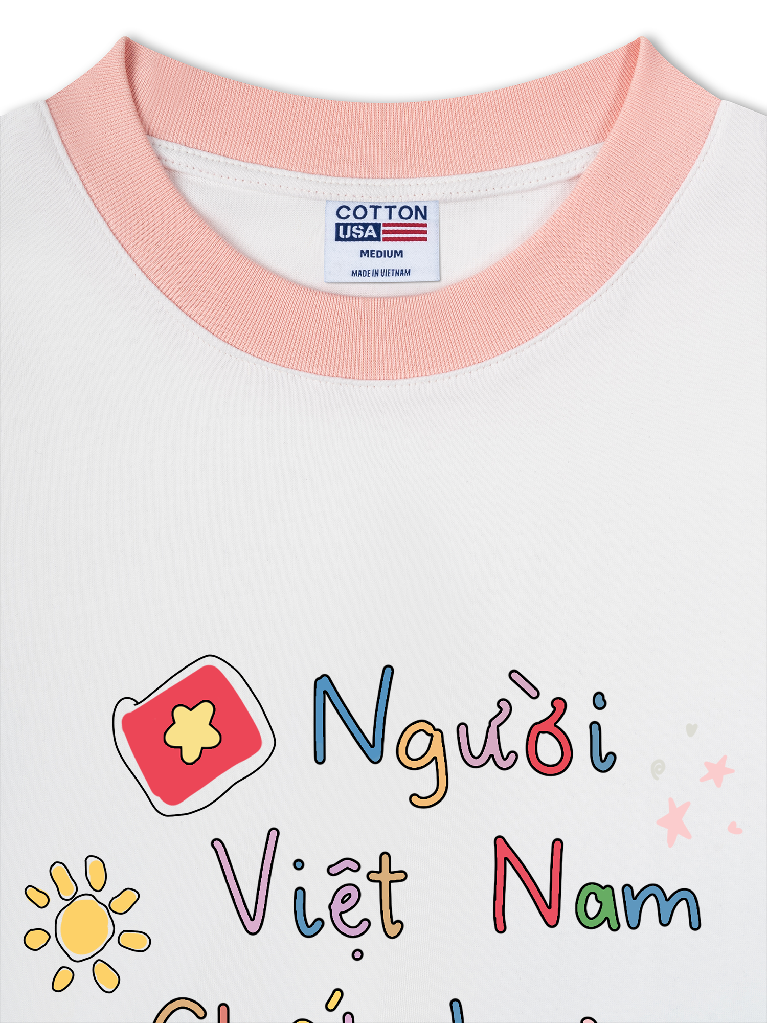 Áo Thun Ringer Relaxed Fit Người Việt Nam Chất Lượng Cao