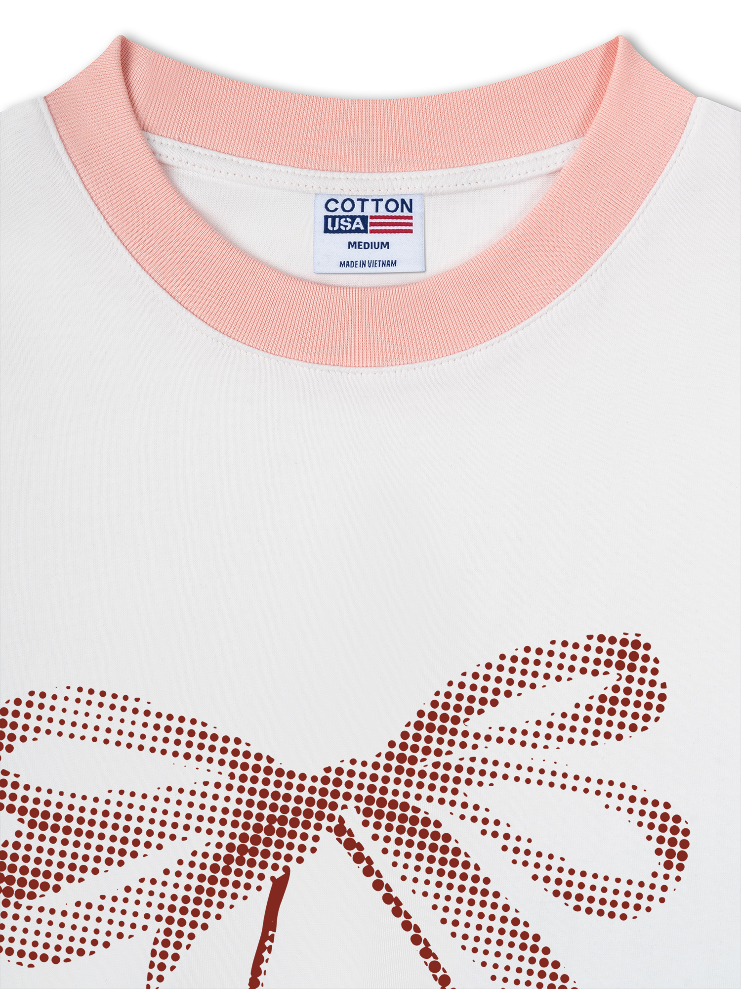 Áo Thun Ringer Relaxed Fit Cherry Bomb Retro