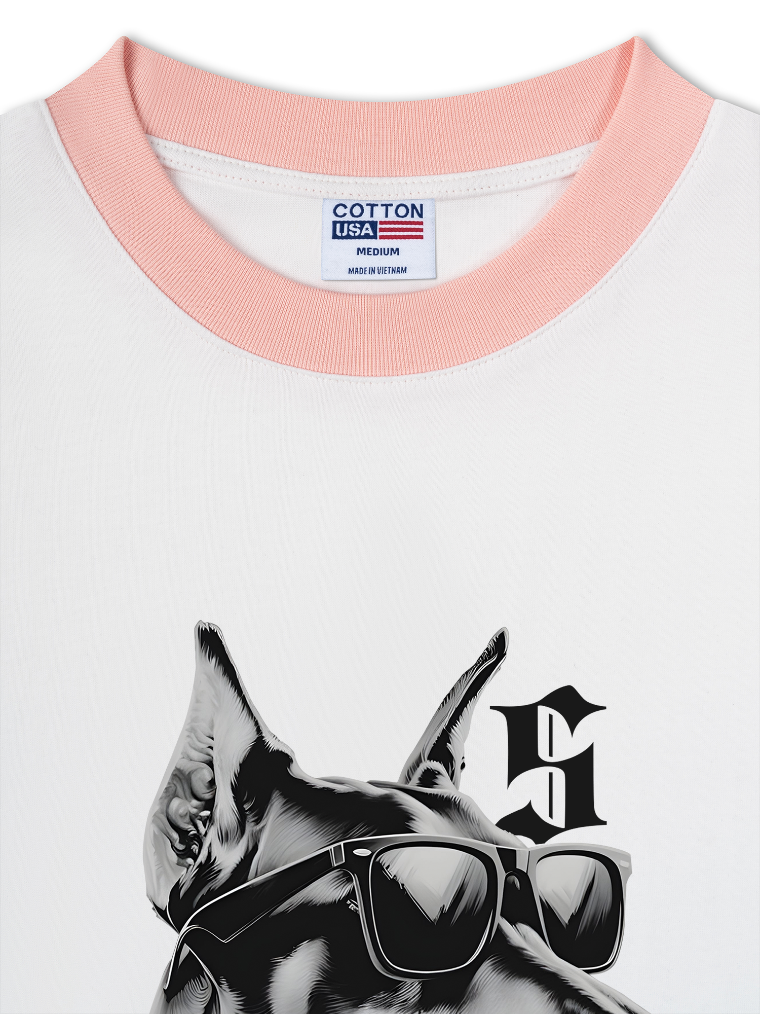 Áo Thun Ringer Relaxed Fit Rapper Funny Snoop Dog