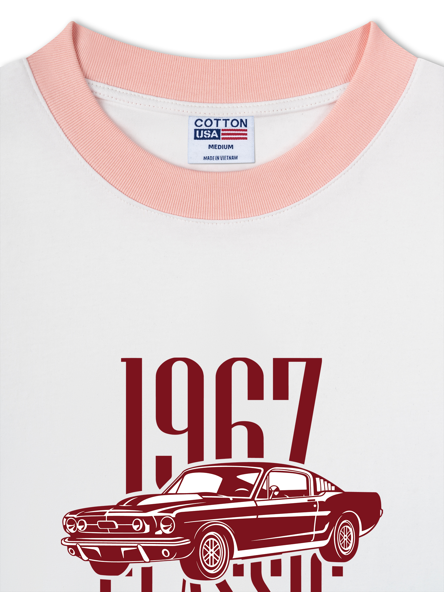 Áo Thun Ringer Relaxed Fit 1967 Classic