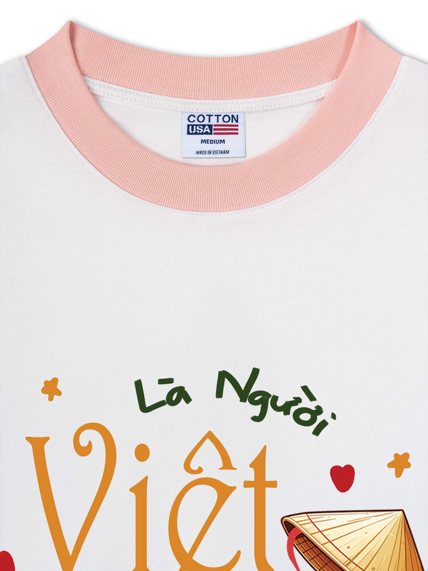 Áo Thun Ringer Relaxed Fit Là Người Việt Nam