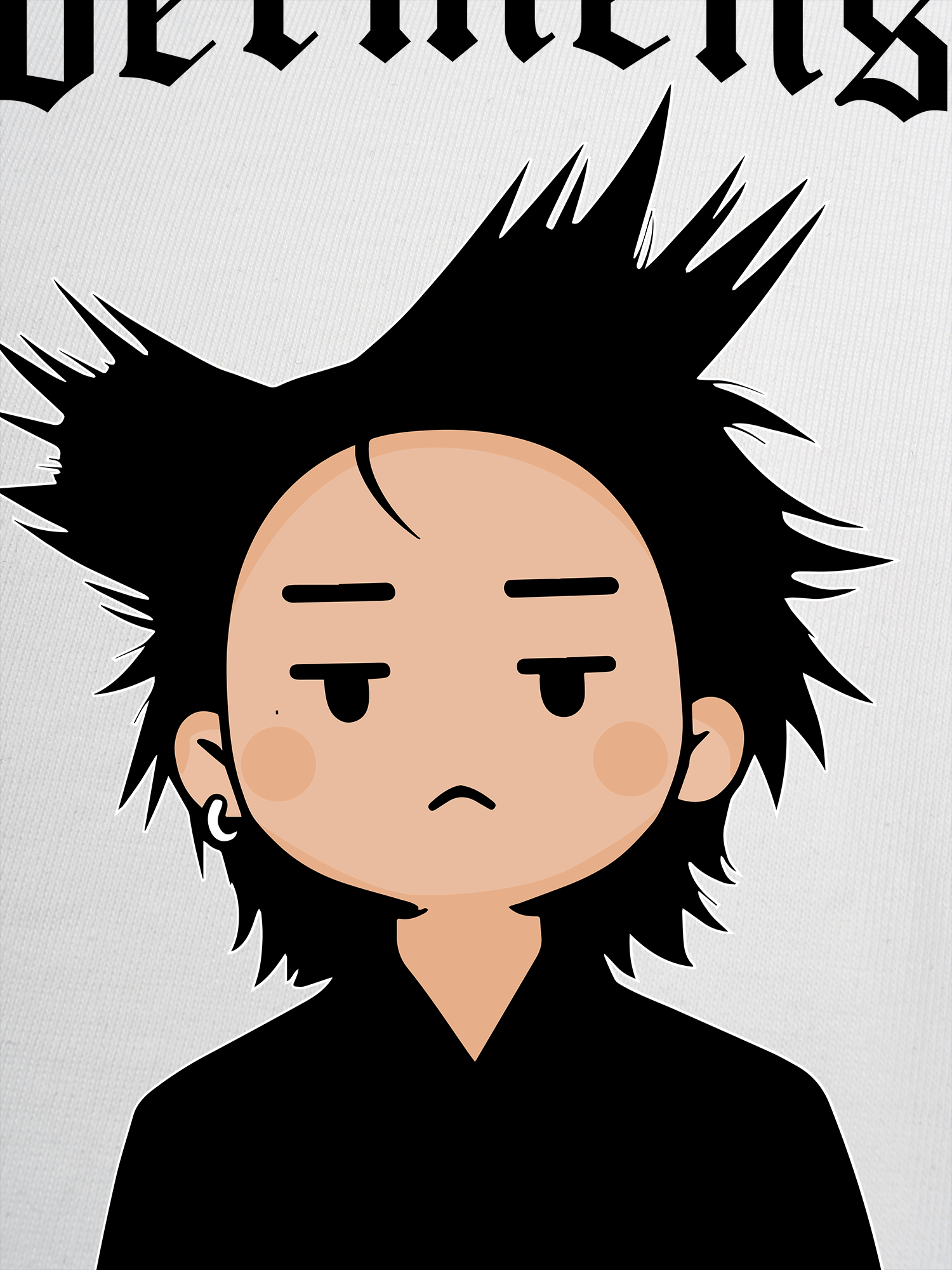 Áo Thun Ringer Relaxed Fit Cartoon GD Ubermensch