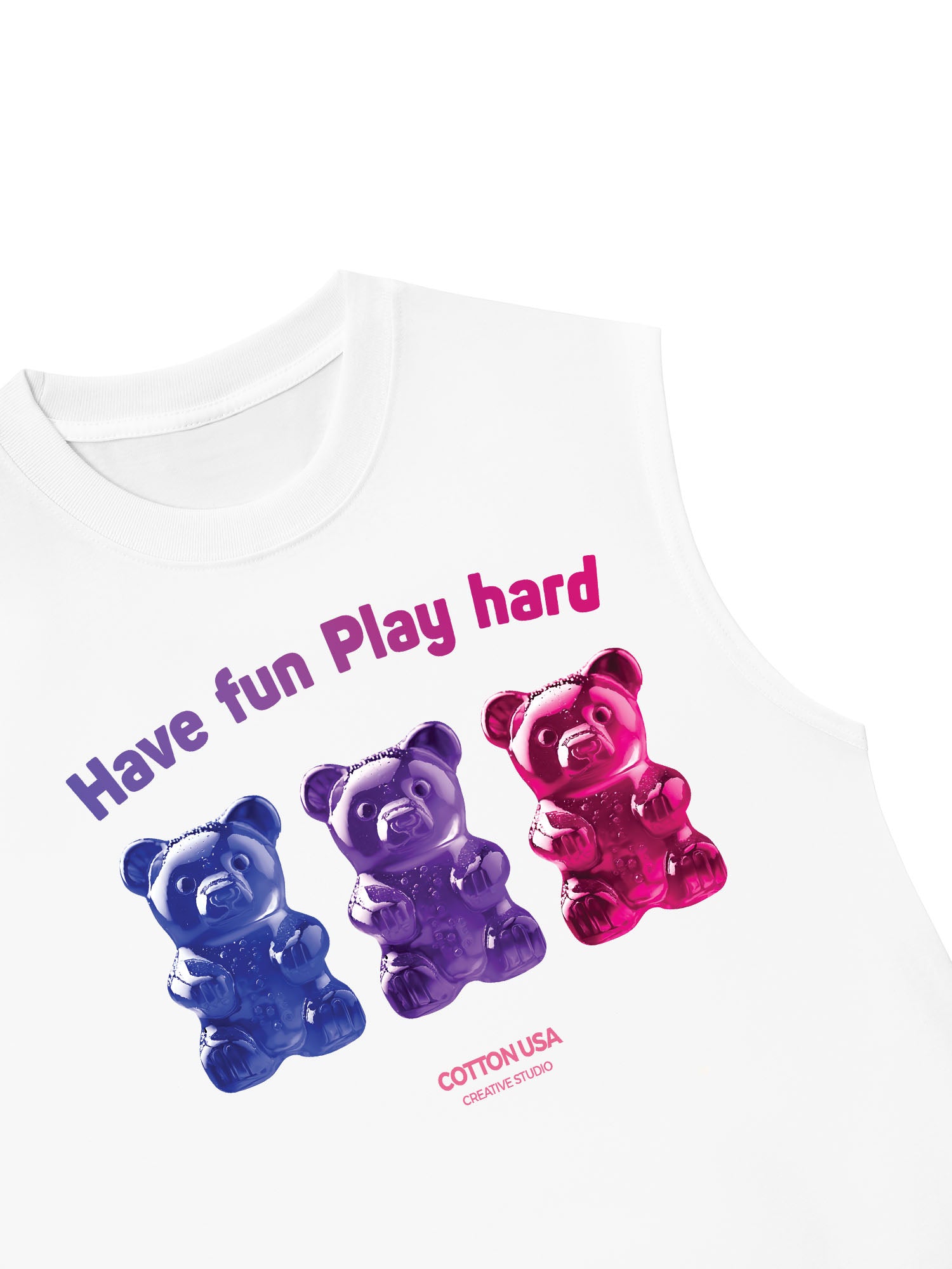 Áo Ba Lỗ Relaxed Fit Have Fun Play Hard