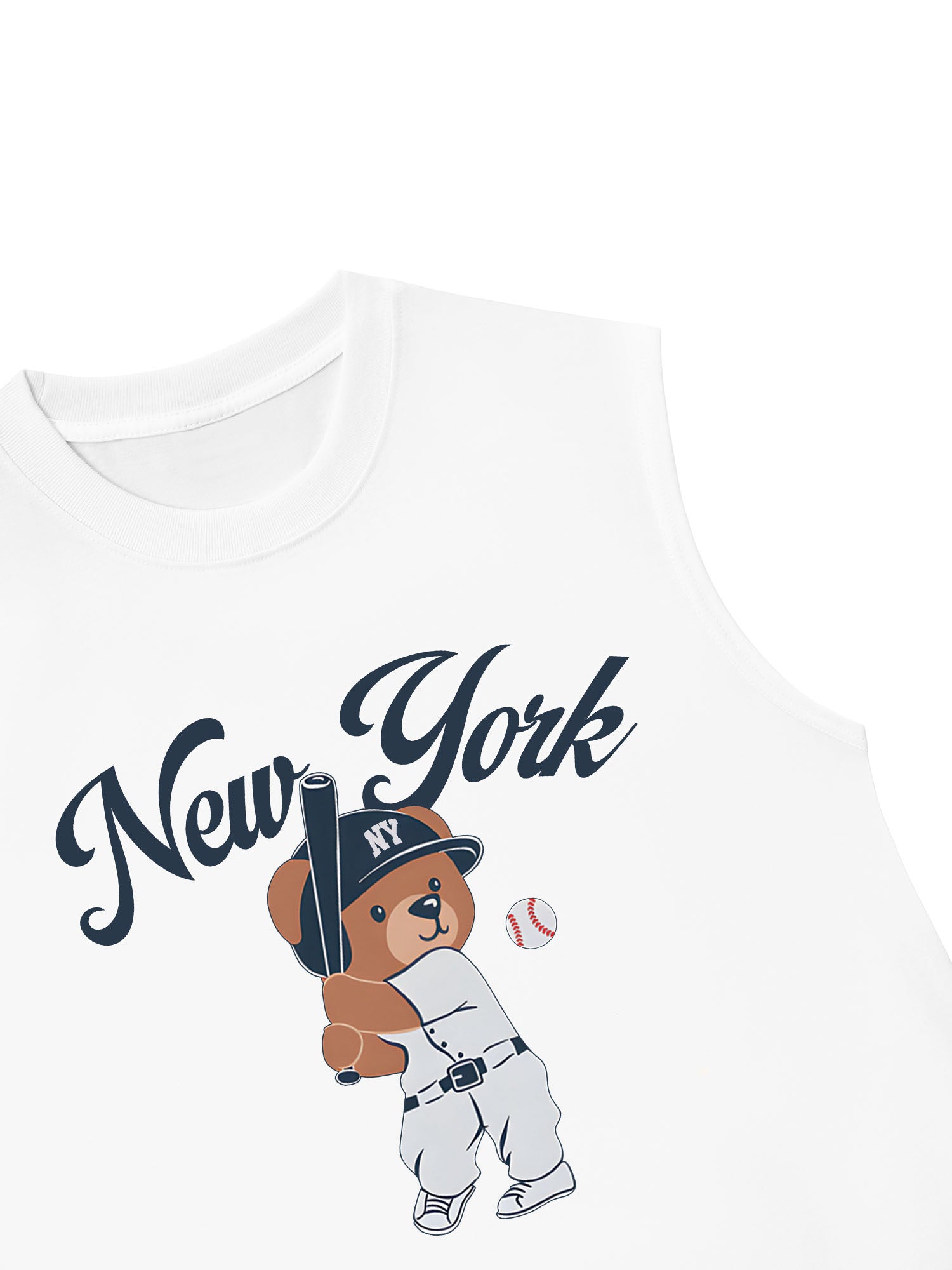 Áo Ba Lỗ Relaxed Fit Baseball Bear