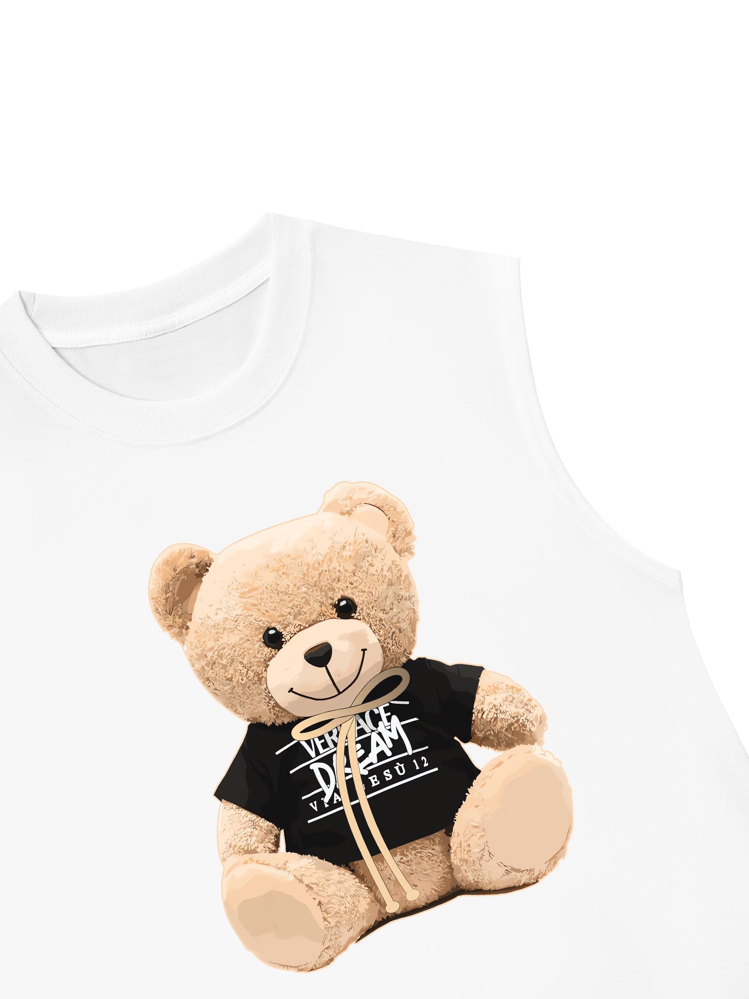 Áo Ba Lỗ Relaxed Fit Vintage Bear