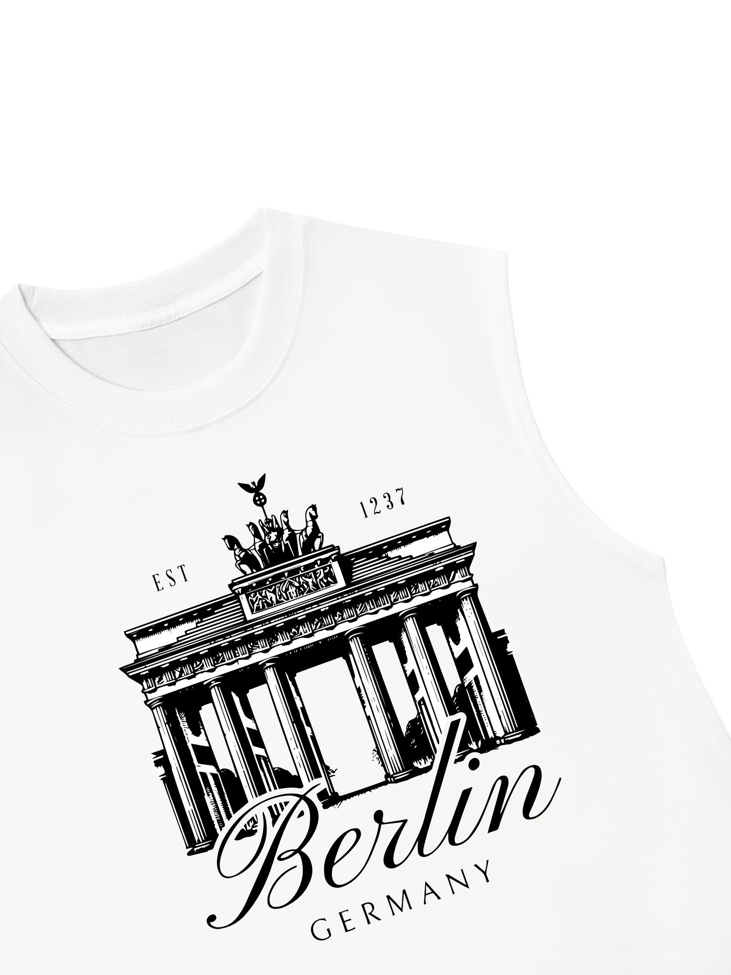 Áo Ba Lỗ Relaxed Fit Berlin Germany