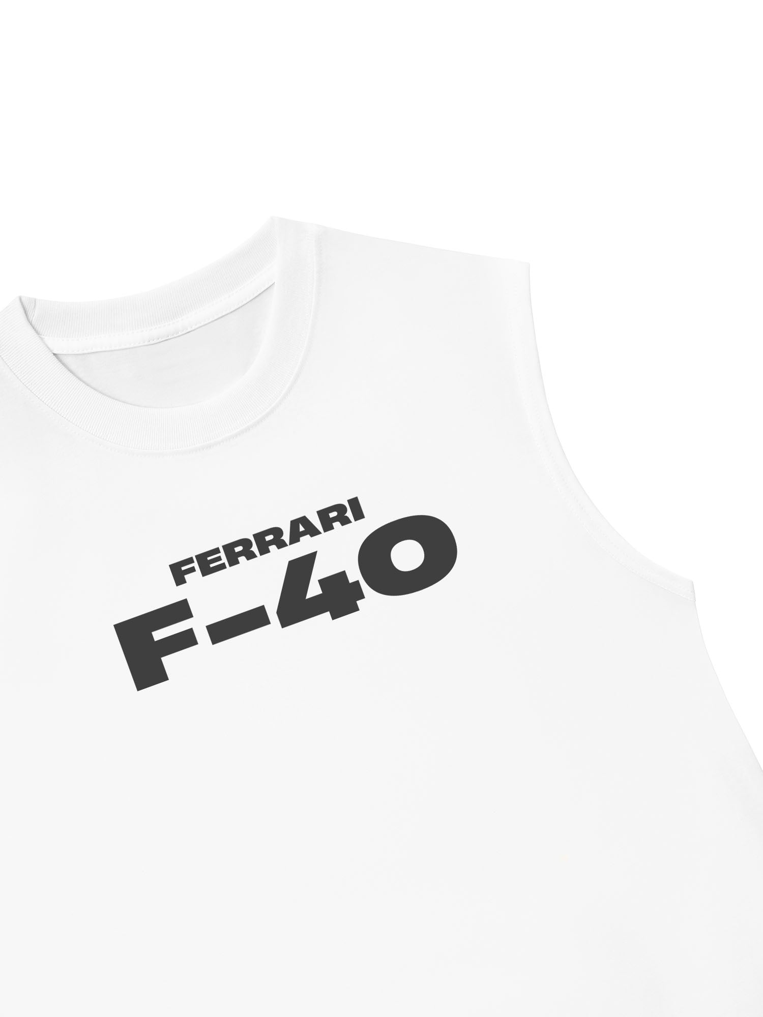 Áo Ba Lỗ Relaxed Fit Ferrari F-40 Classic