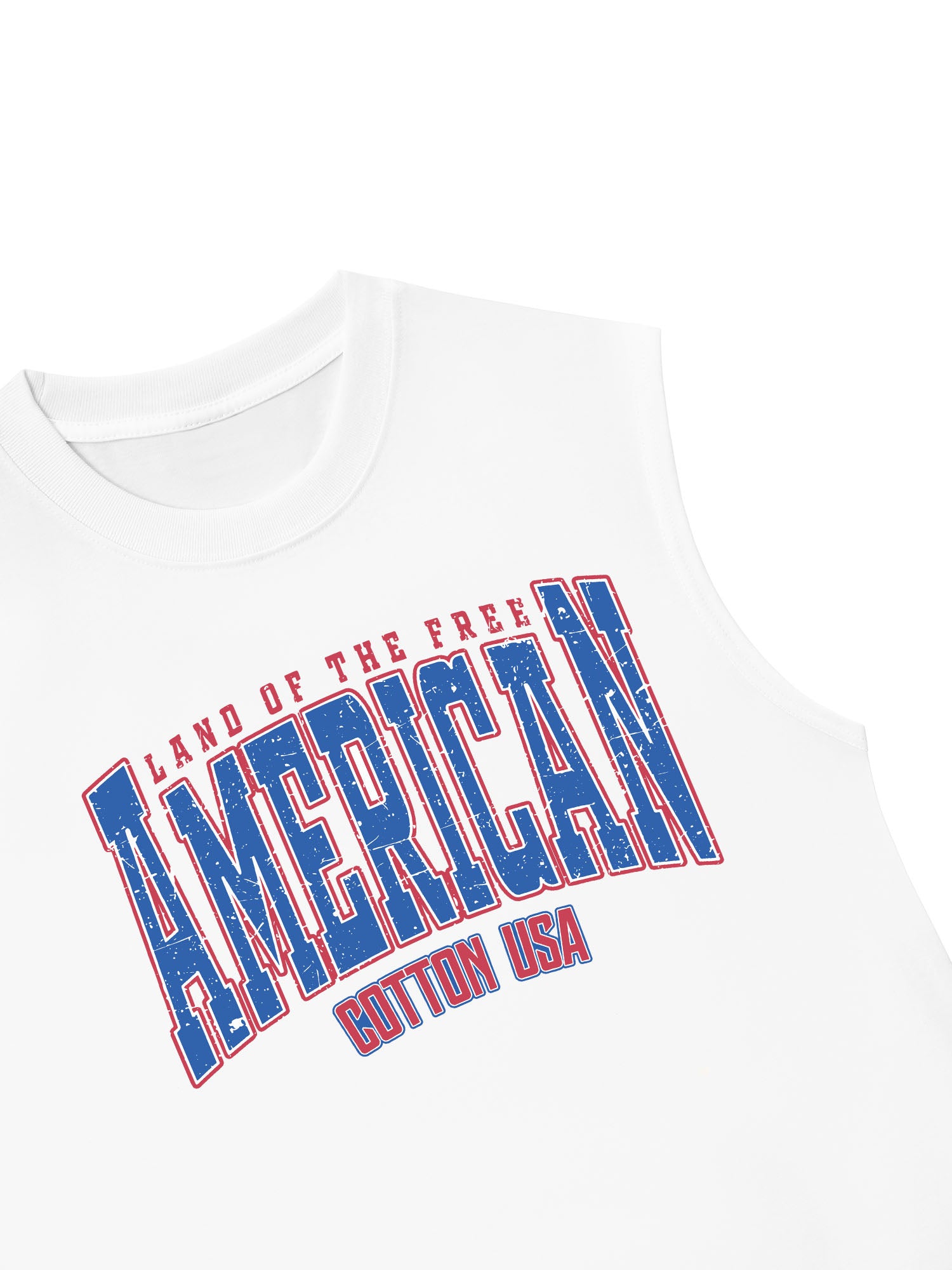 Áo Ba Lỗ Relaxed Fit USA Land Of The Free