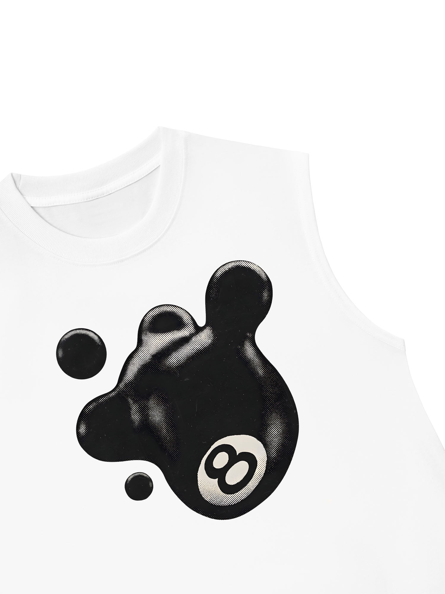 Áo Ba Lỗ Relaxed Fit Melting 8 Ball