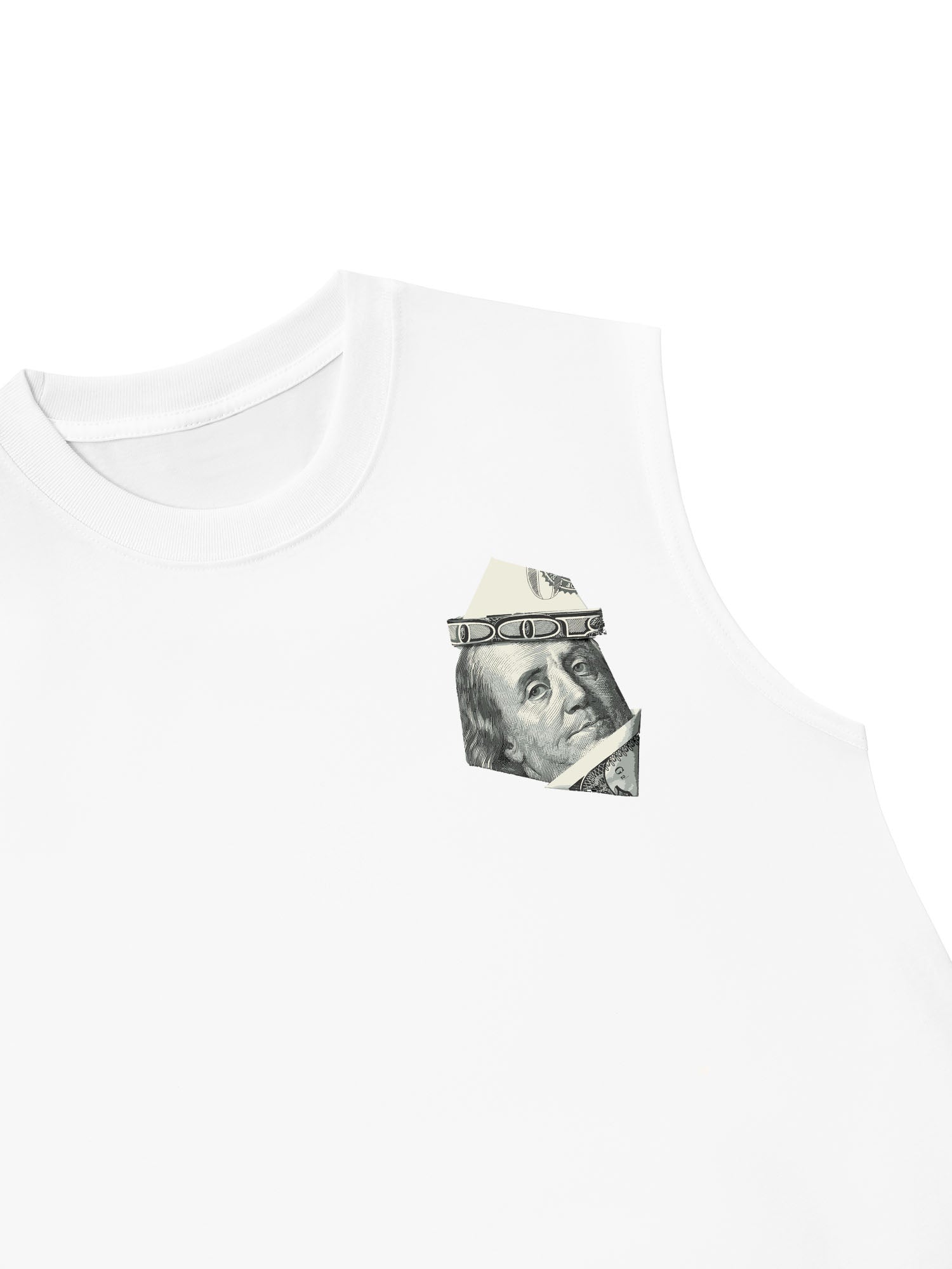 Áo Ba Lỗ Relaxed Fit Money Origami Hustle
