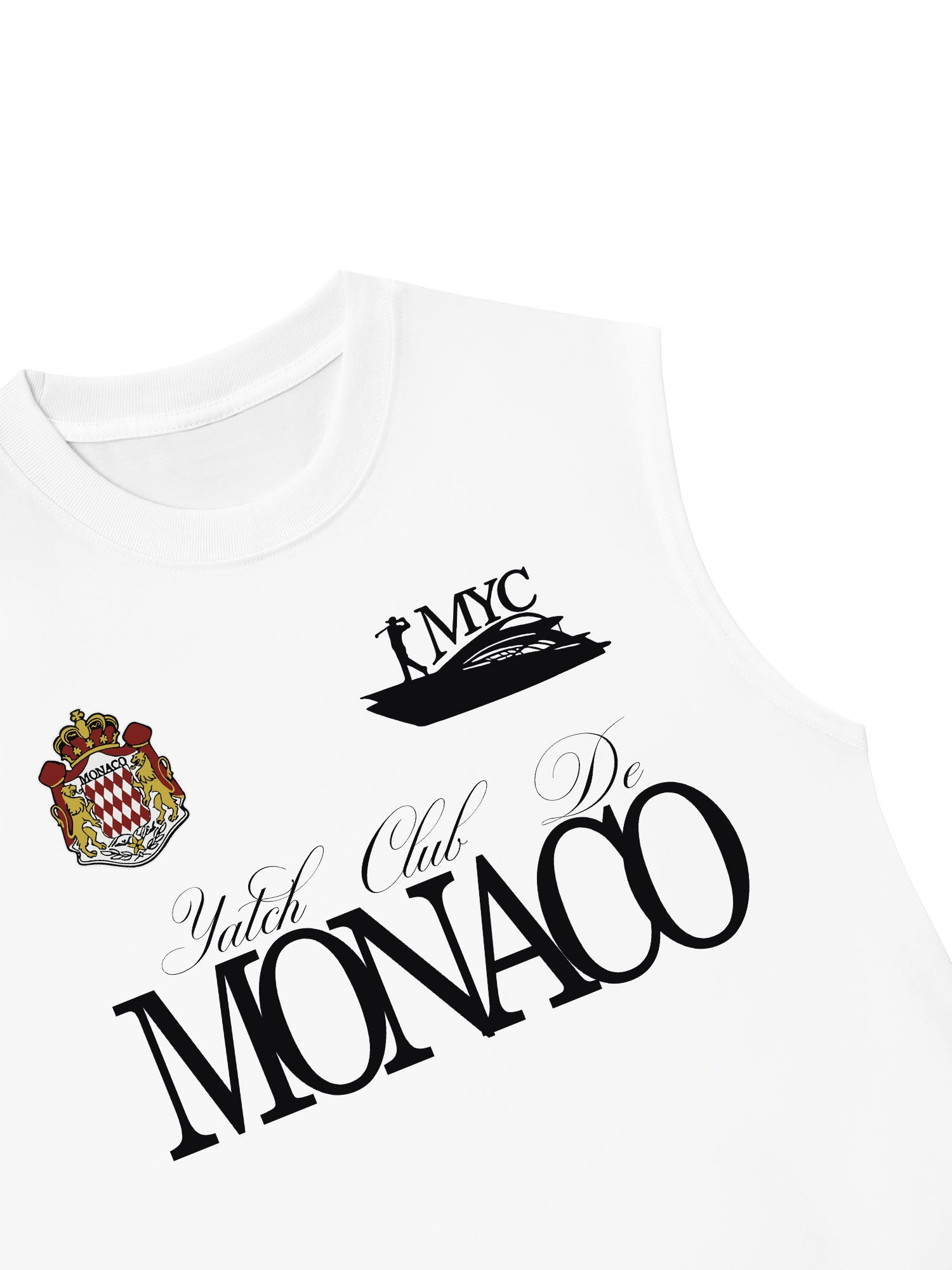 Áo Ba Lỗ Relaxed Fit Yatch Club De Monaco