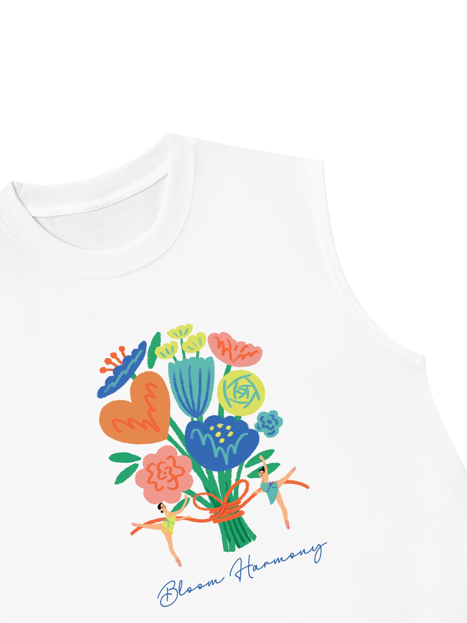 Áo Ba Lỗ Relaxed Fit Bloom Harmony