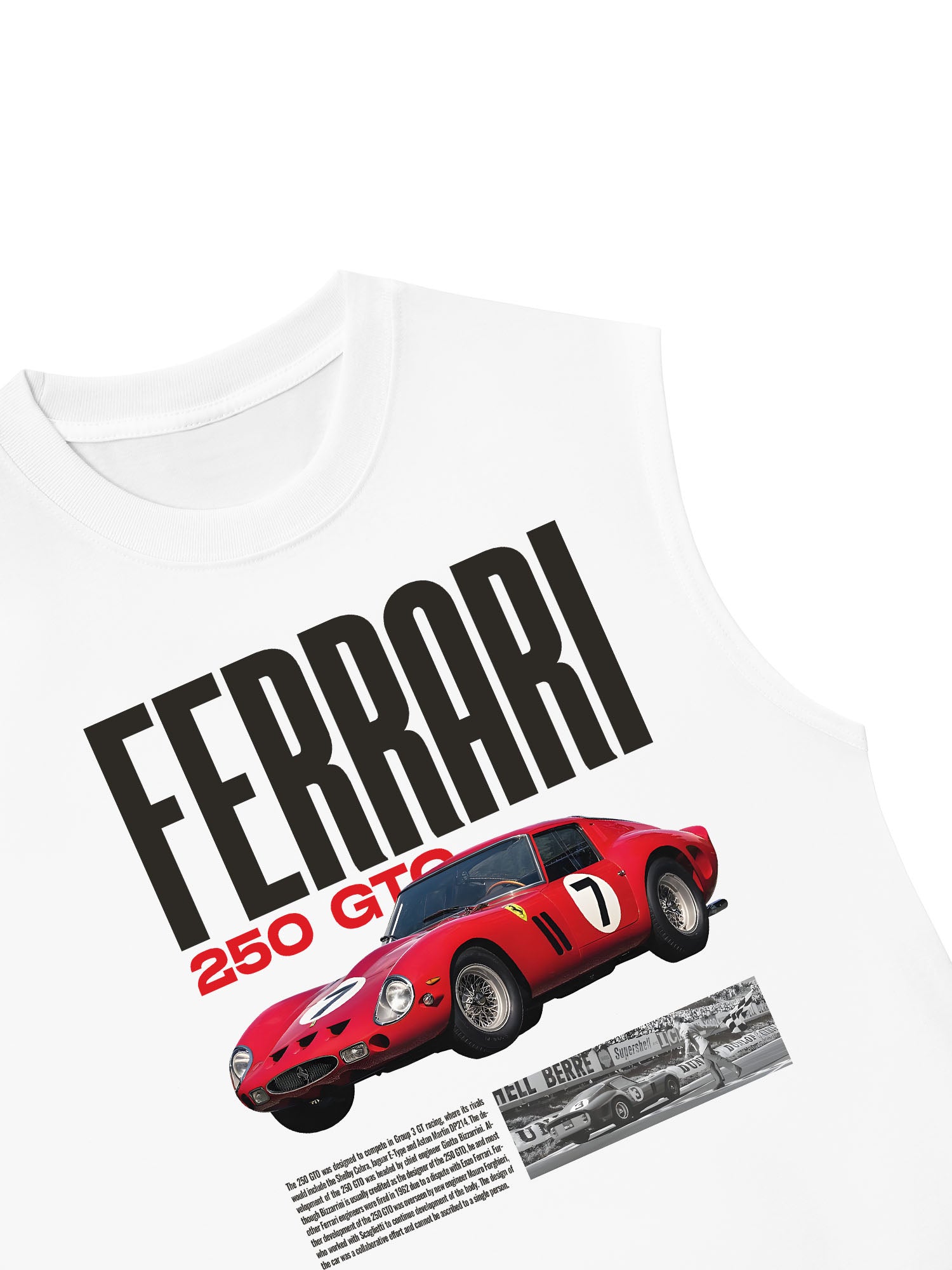 Áo Ba Lỗ Relaxed Fit Ferrari 250 GTO