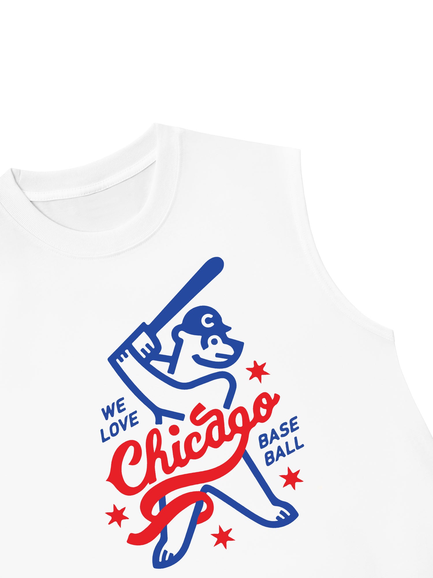 Áo Ba Lỗ Relaxed Fit We Love Baseball