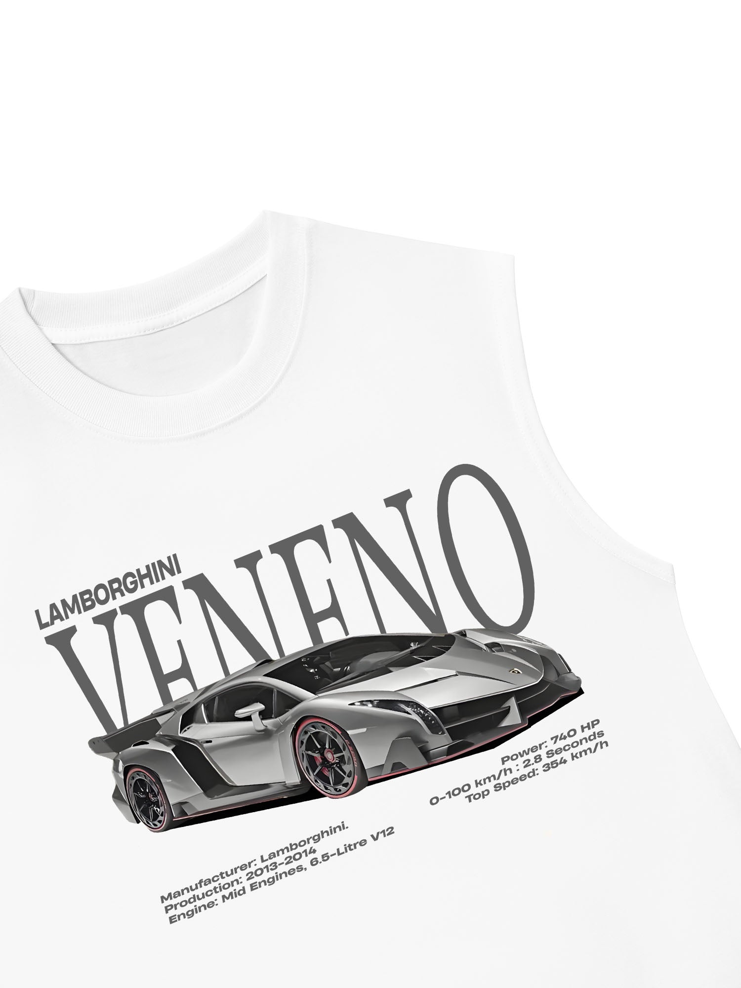 Áo Ba Lỗ Relaxed Fit Lamborghini Veneno Speed