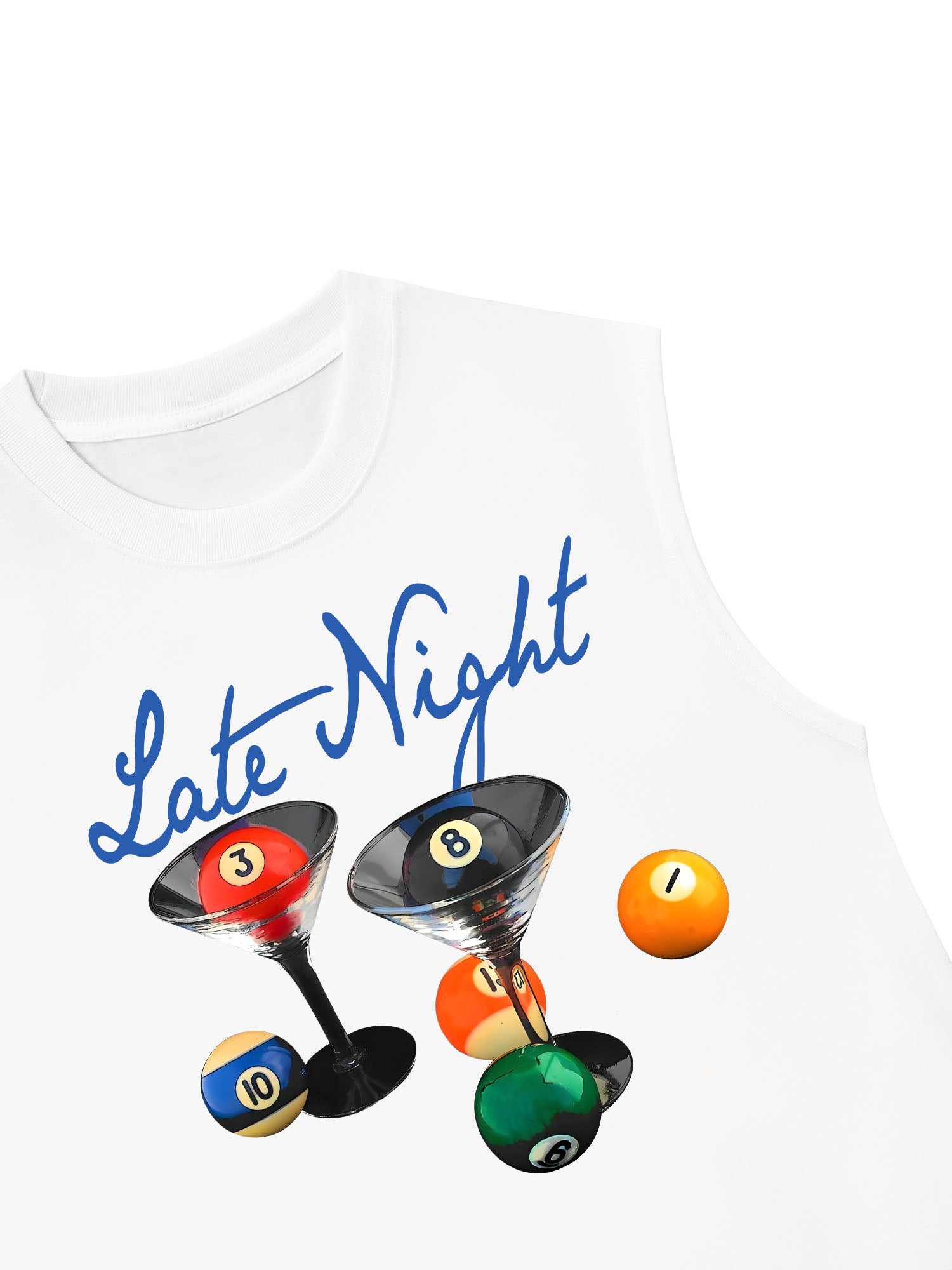 Áo Ba Lỗ Relaxed Fit Late Night