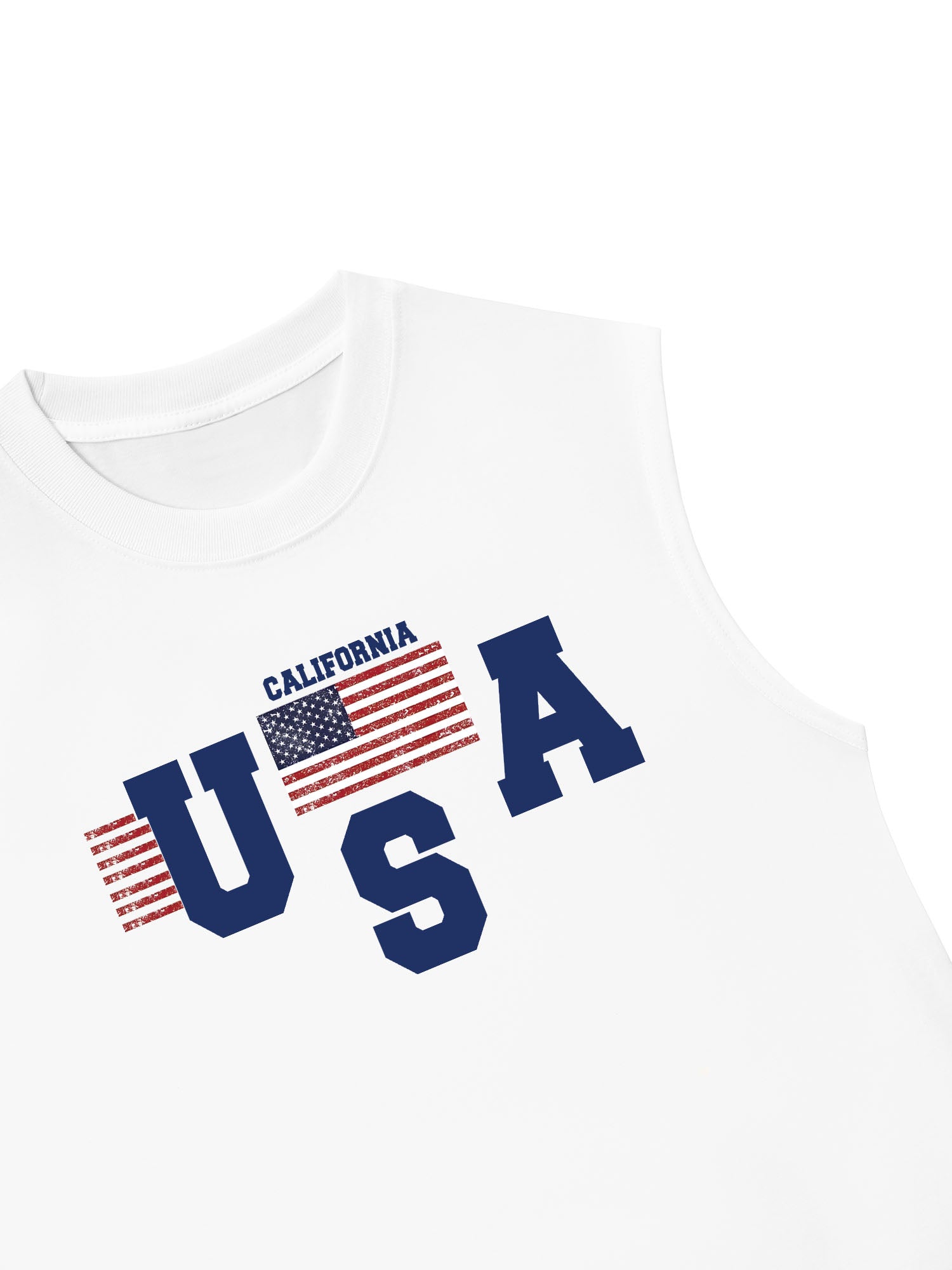 Áo Ba Lỗ Relaxed Fit USA California
