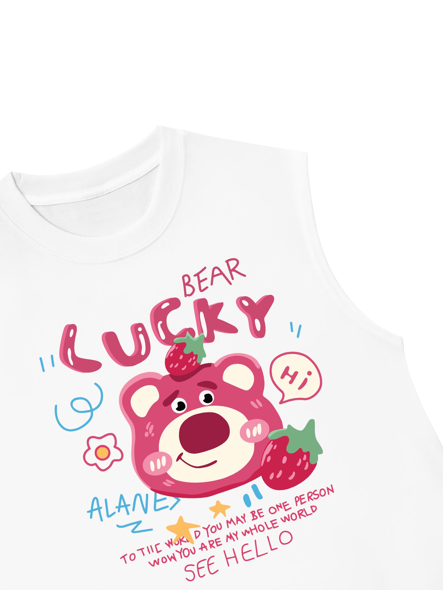 Áo Ba Lỗ Relaxed Fit My Whole World