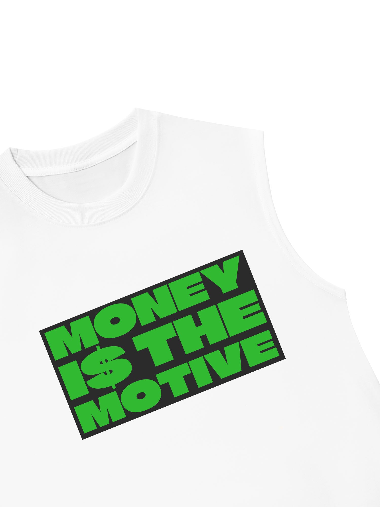 Áo Ba Lỗ Relaxed Fit Money Is The Motive
