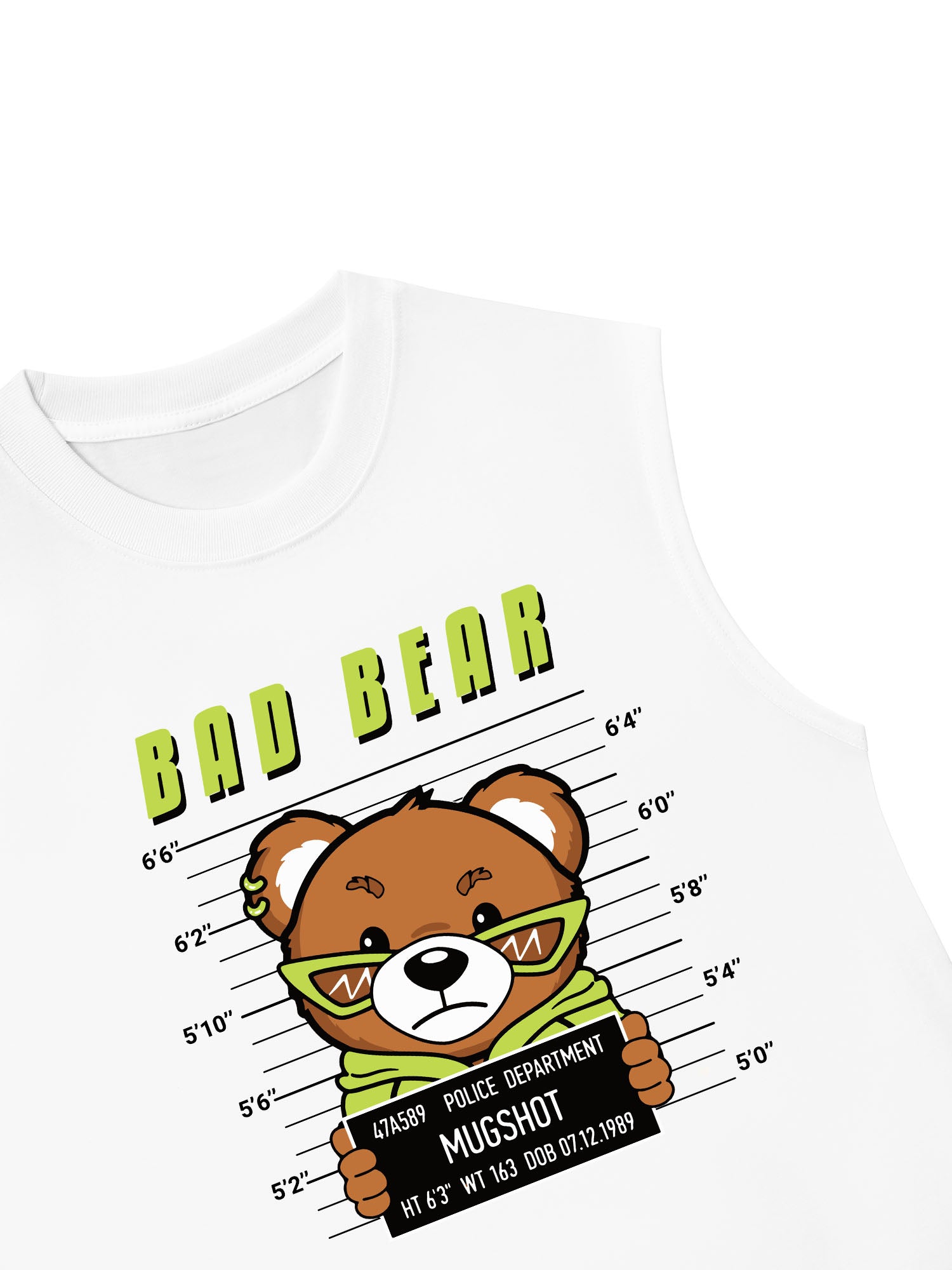 Áo Ba Lỗ Relaxed Fit Bad Bear