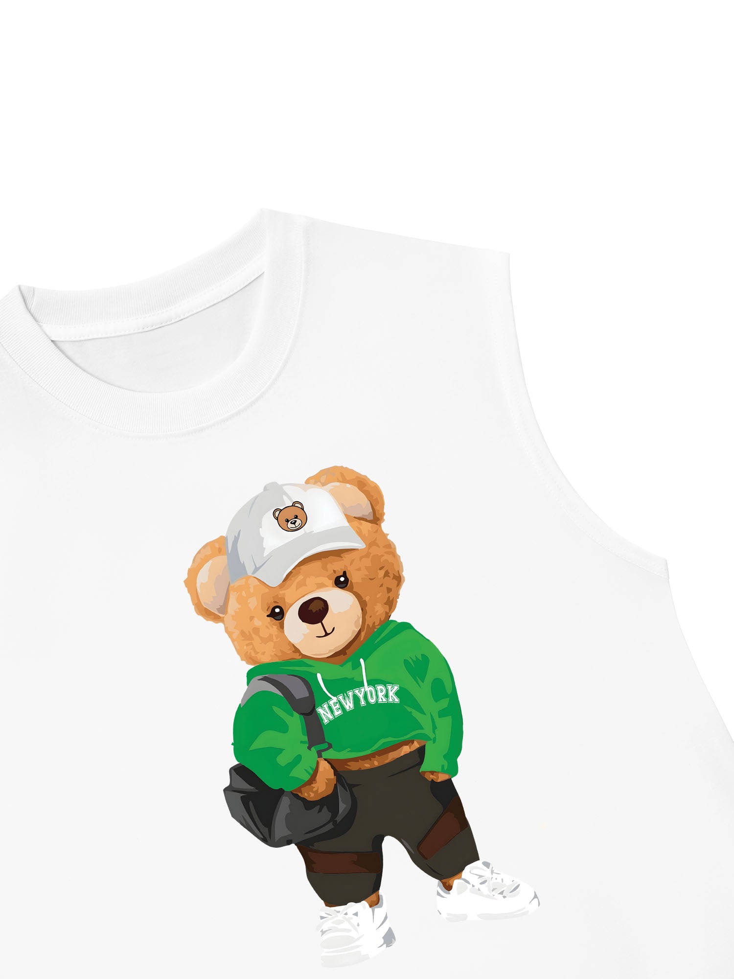 Áo Ba Lỗ Relaxed Fit Sporty Bear