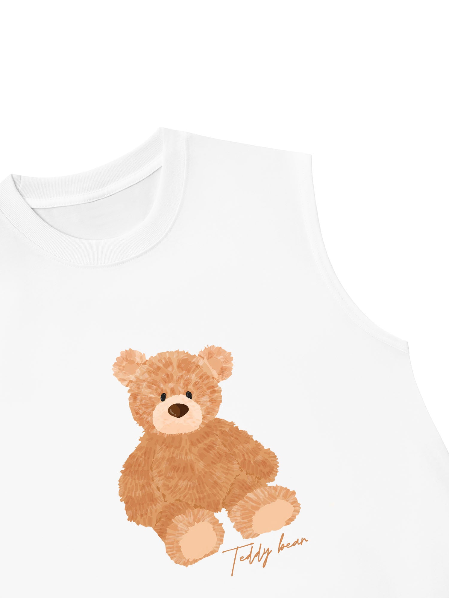 Áo Ba Lỗ Relaxed Fit Teddy Bear