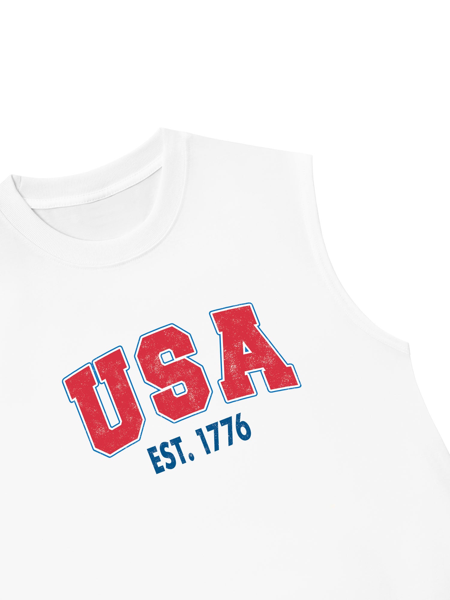 Áo Ba Lỗ Relaxed Fit USA Est 1776
