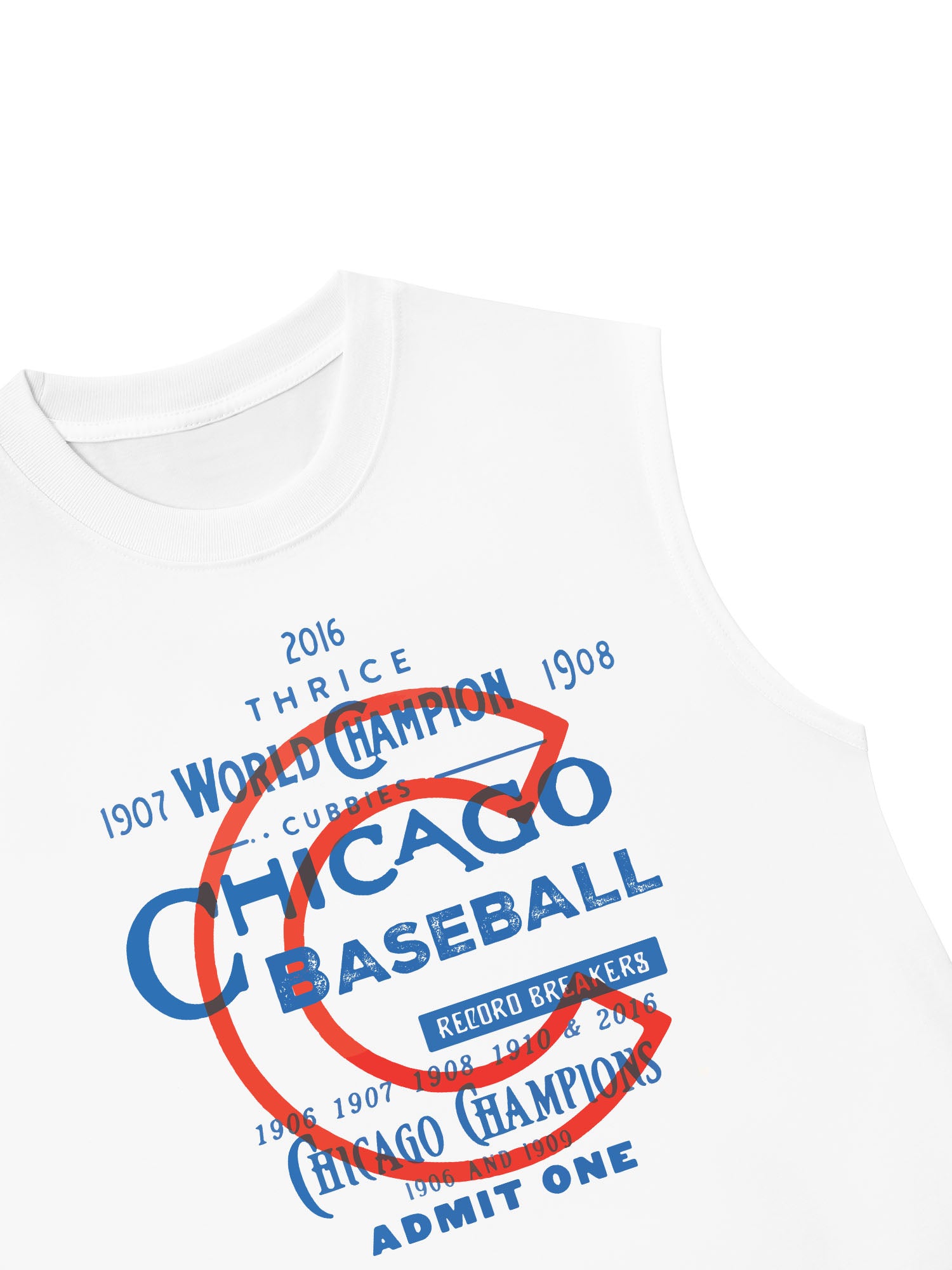 Áo Ba Lỗ Relaxed Fit Chicago Cubs