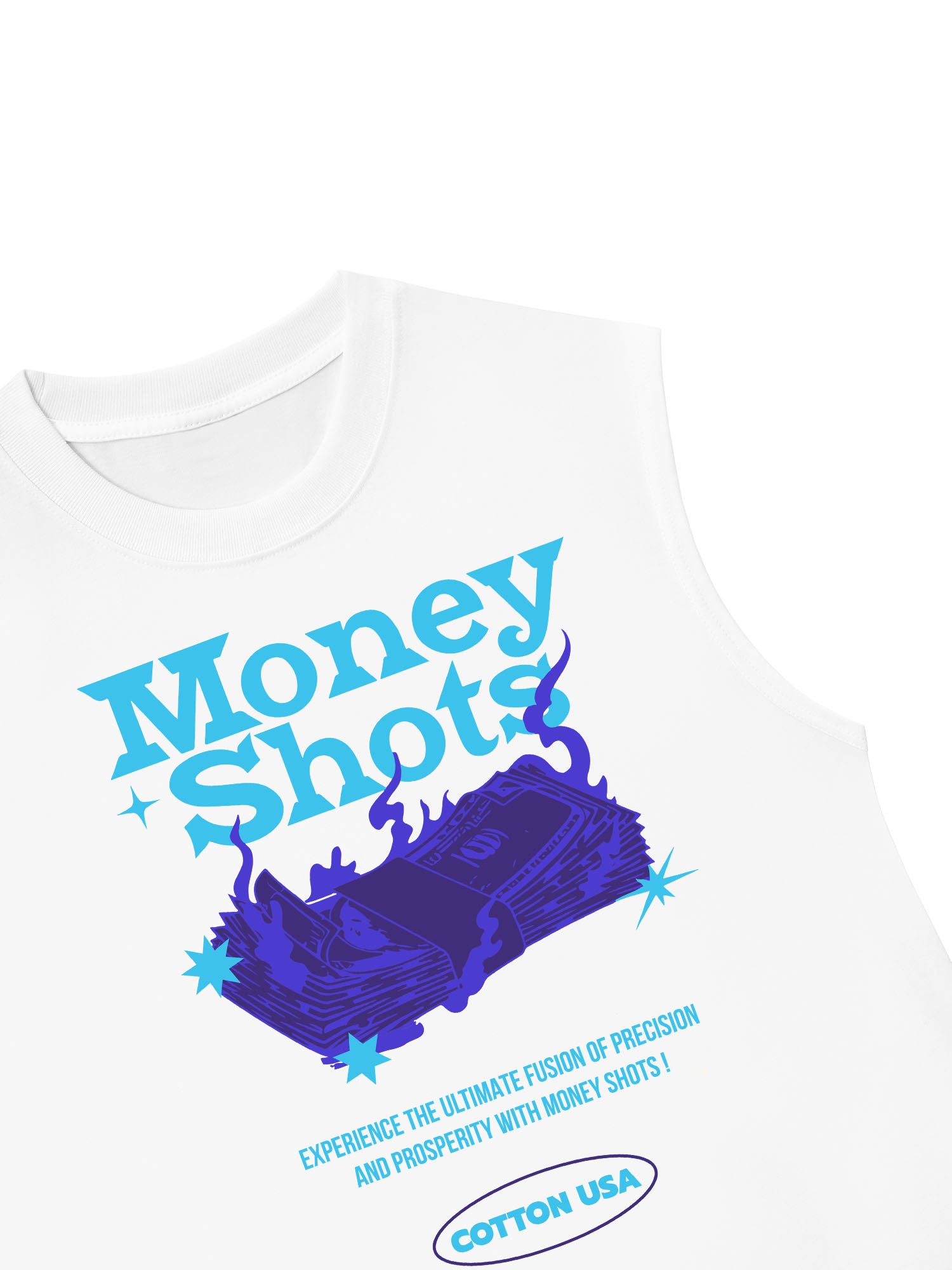 Áo Ba Lỗ Relaxed Fit Money Shots Experience