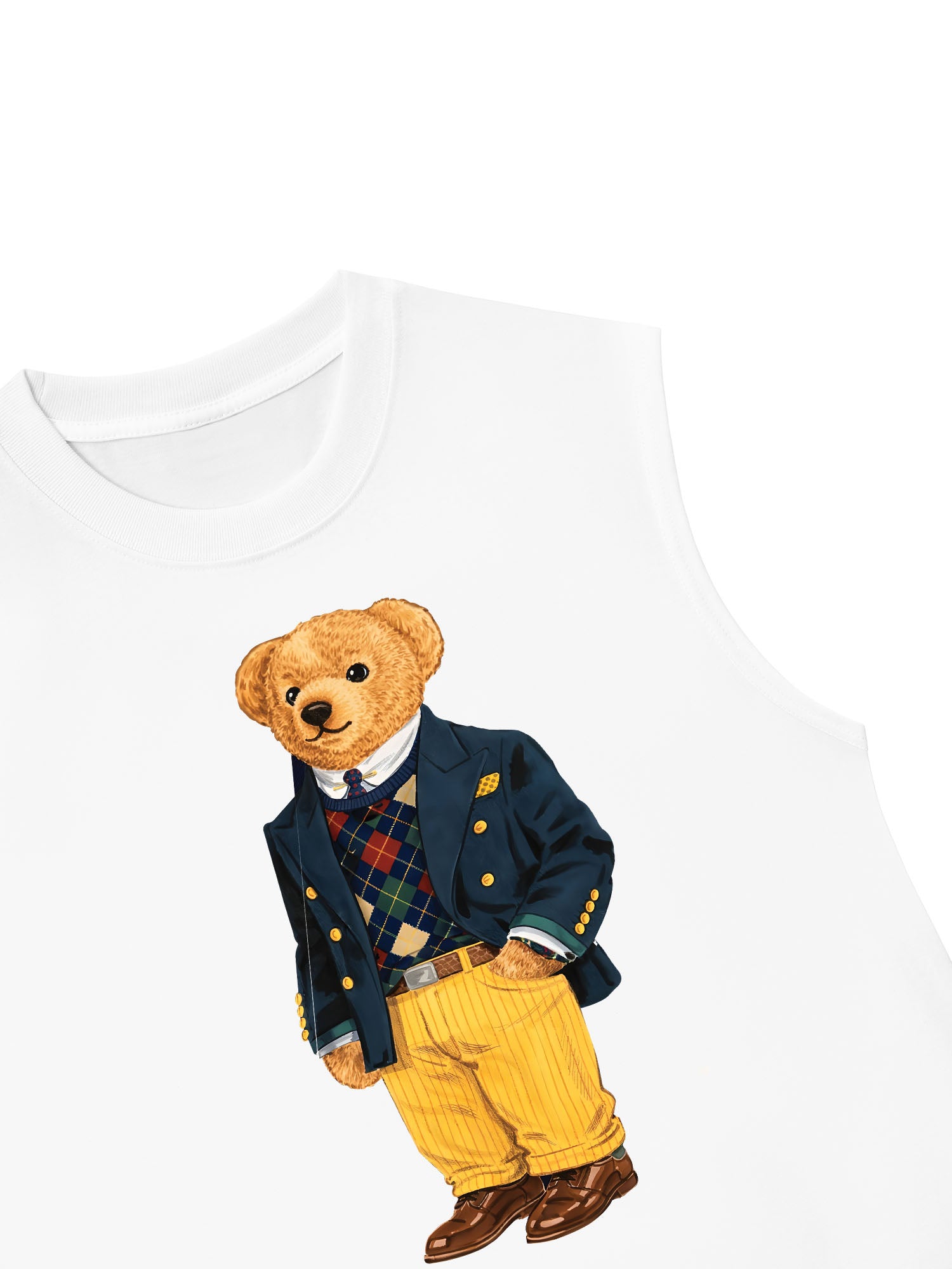 Áo Ba Lỗ Relaxed Fit Golden Bear