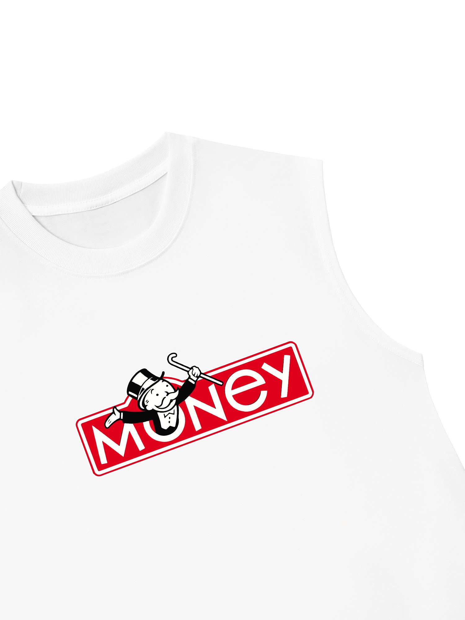 Áo Ba Lỗ Relaxed Fit Money Monopoly Custom