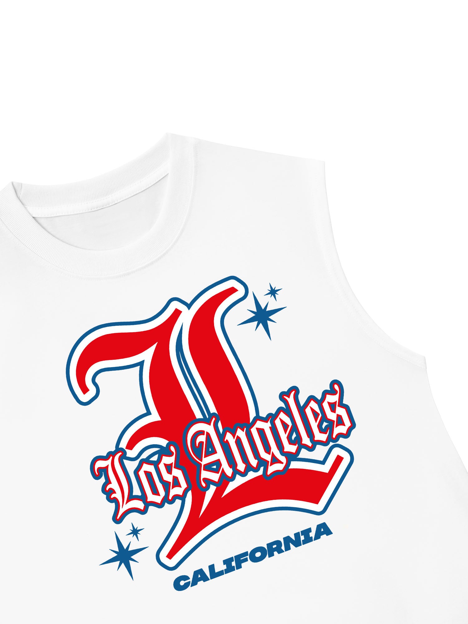 Áo Ba Lỗ Relaxed Fit USA LA California