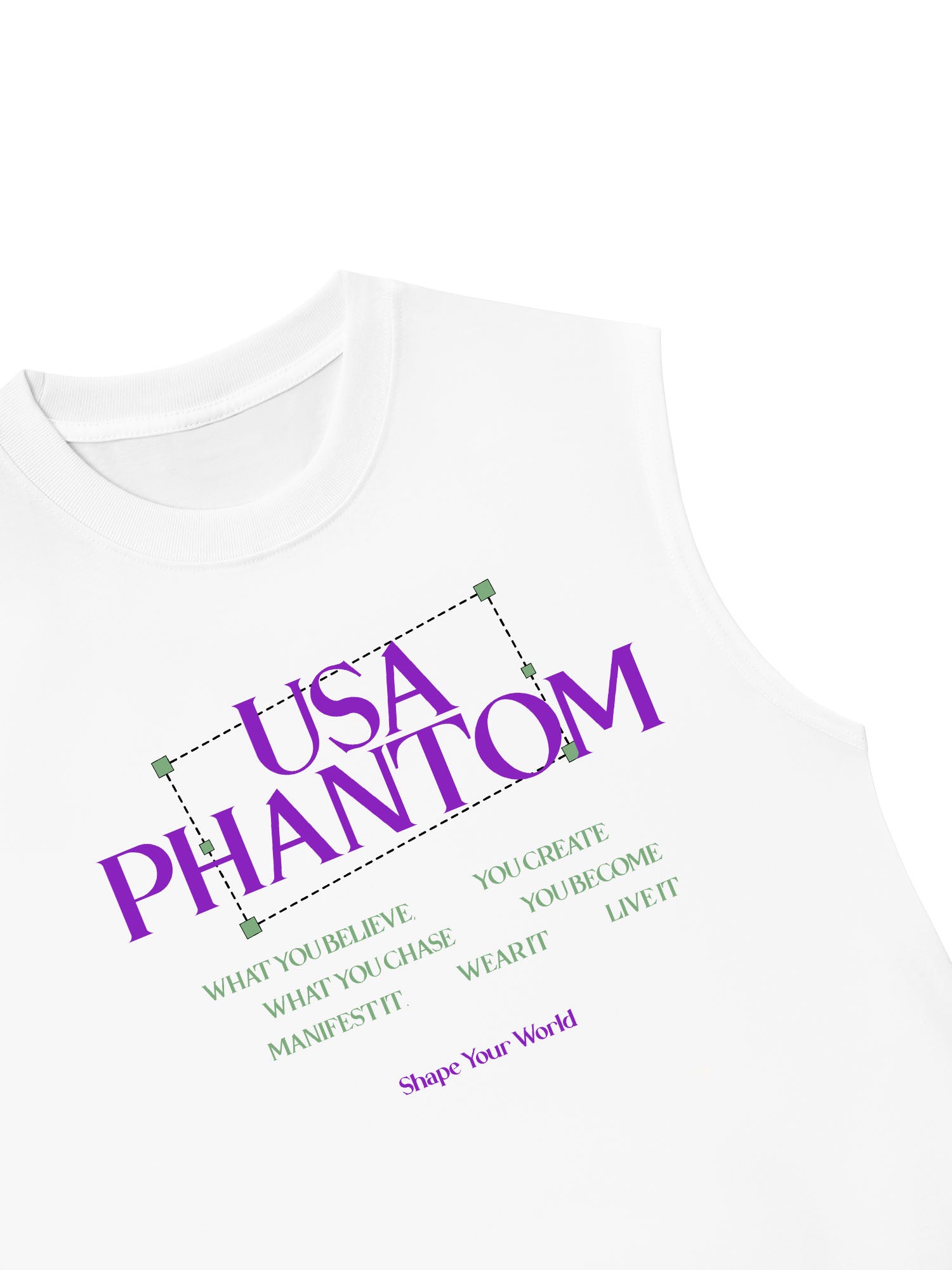 Áo Ba Lỗ Relaxed Fit USA Phantom Chase