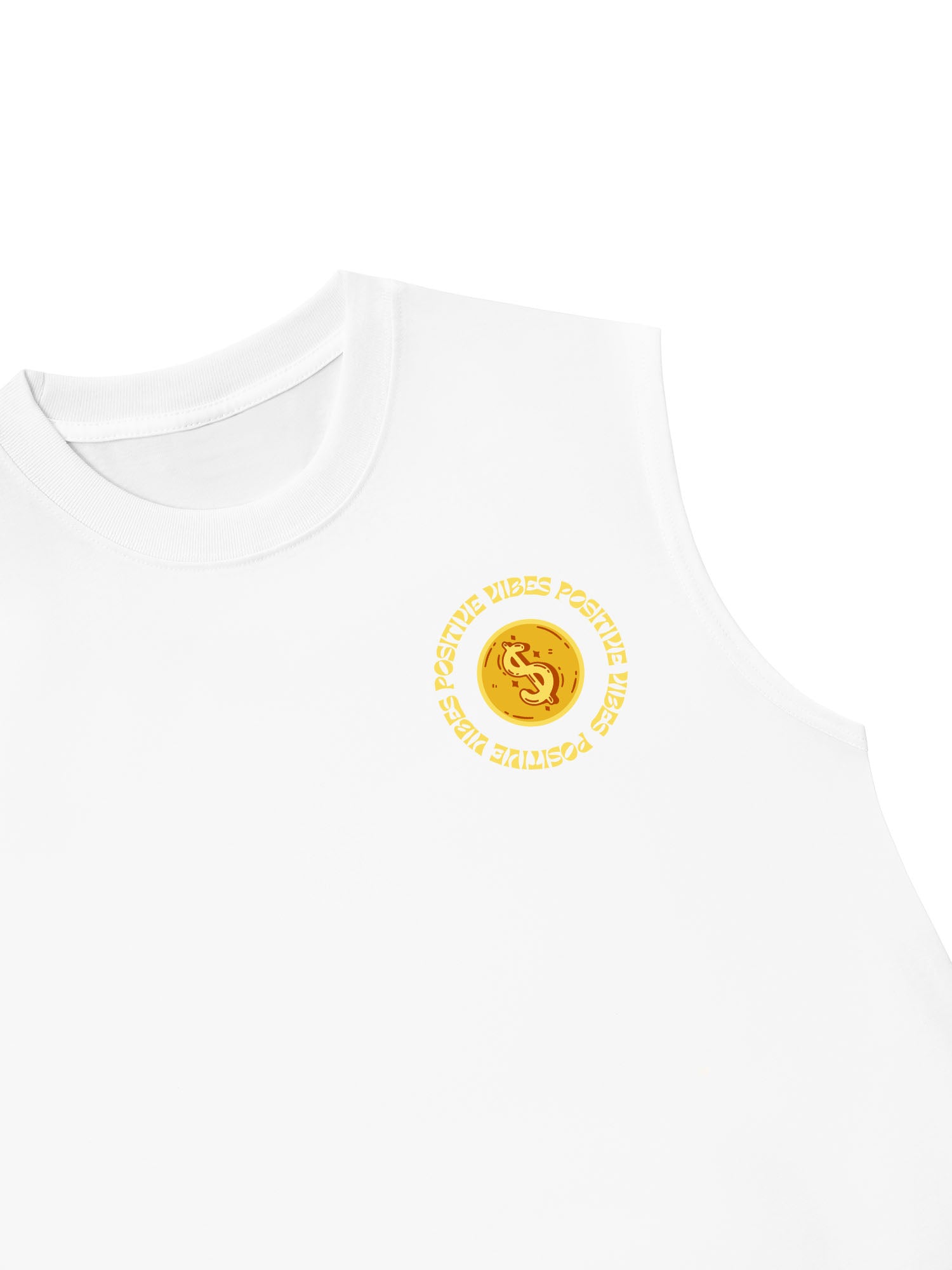 Áo Ba Lỗ Relaxed Fit Money Positive Vibe