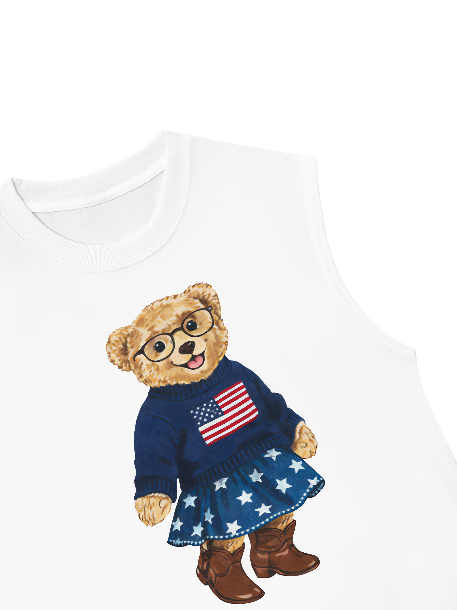 Áo Ba Lỗ Relaxed Fit American Girl