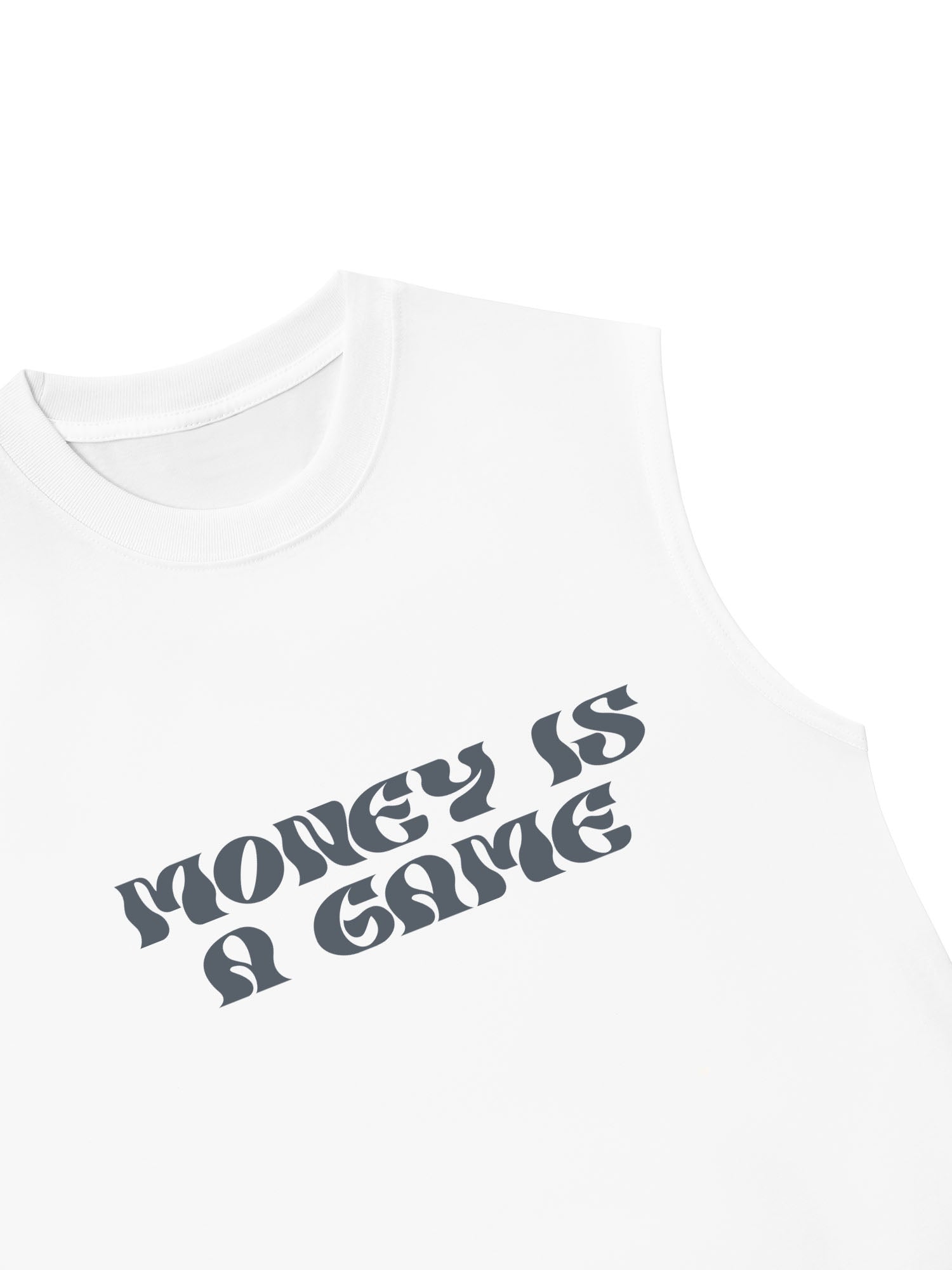 Áo Ba Lỗ Relaxed Fit Money Is A Game