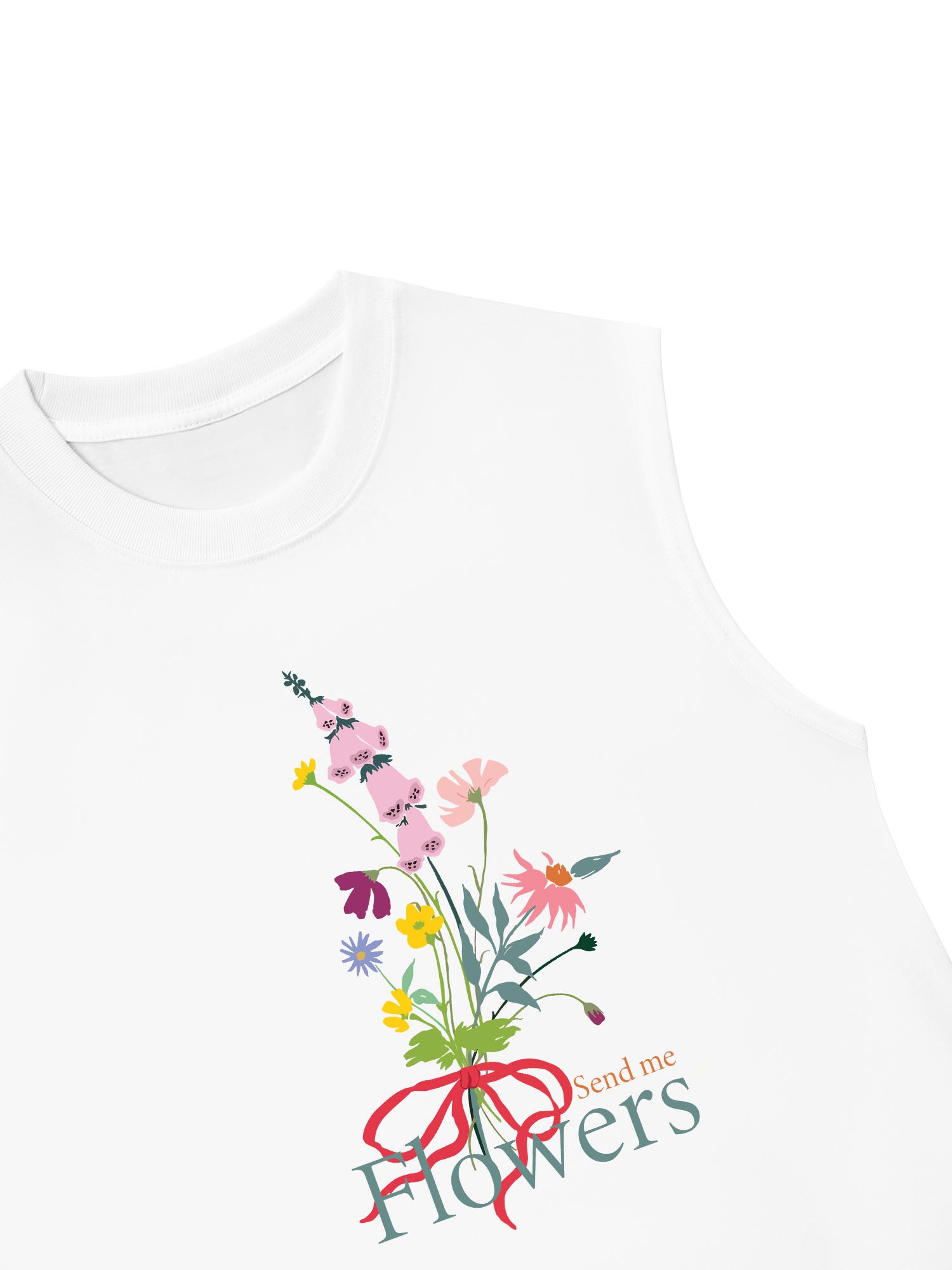 Áo Ba Lỗ Relaxed Fit Send me Flowers